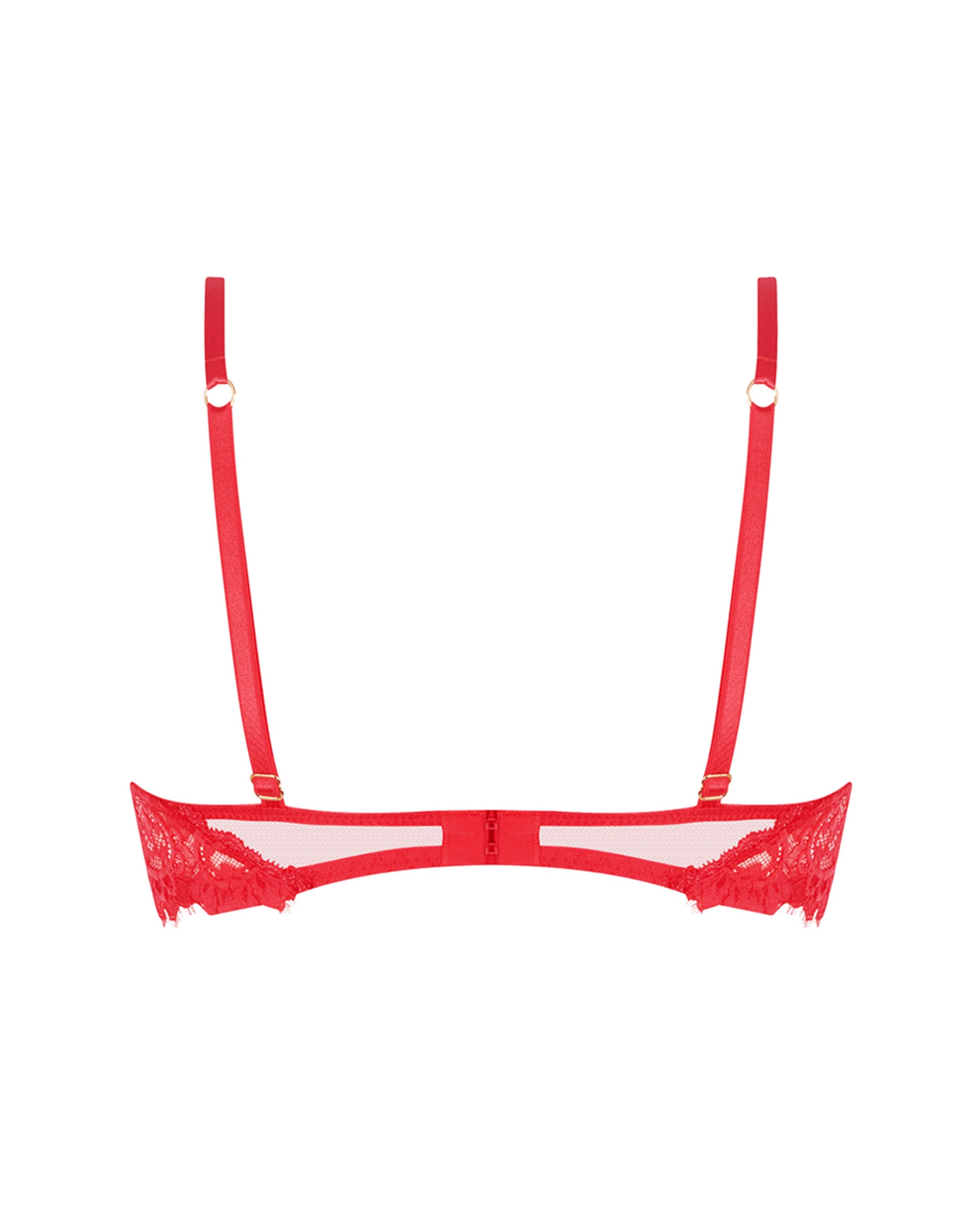 Soutien Balconette com Aros e sem Enchimento Rosa-5