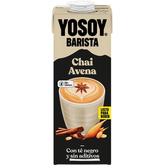 bebida de avena con té chai sin gluten brik 1 l - Yosoy Barista