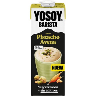 bebida de avena sabor a pistacho sin gluten brik 1 l - Yosoy Barista