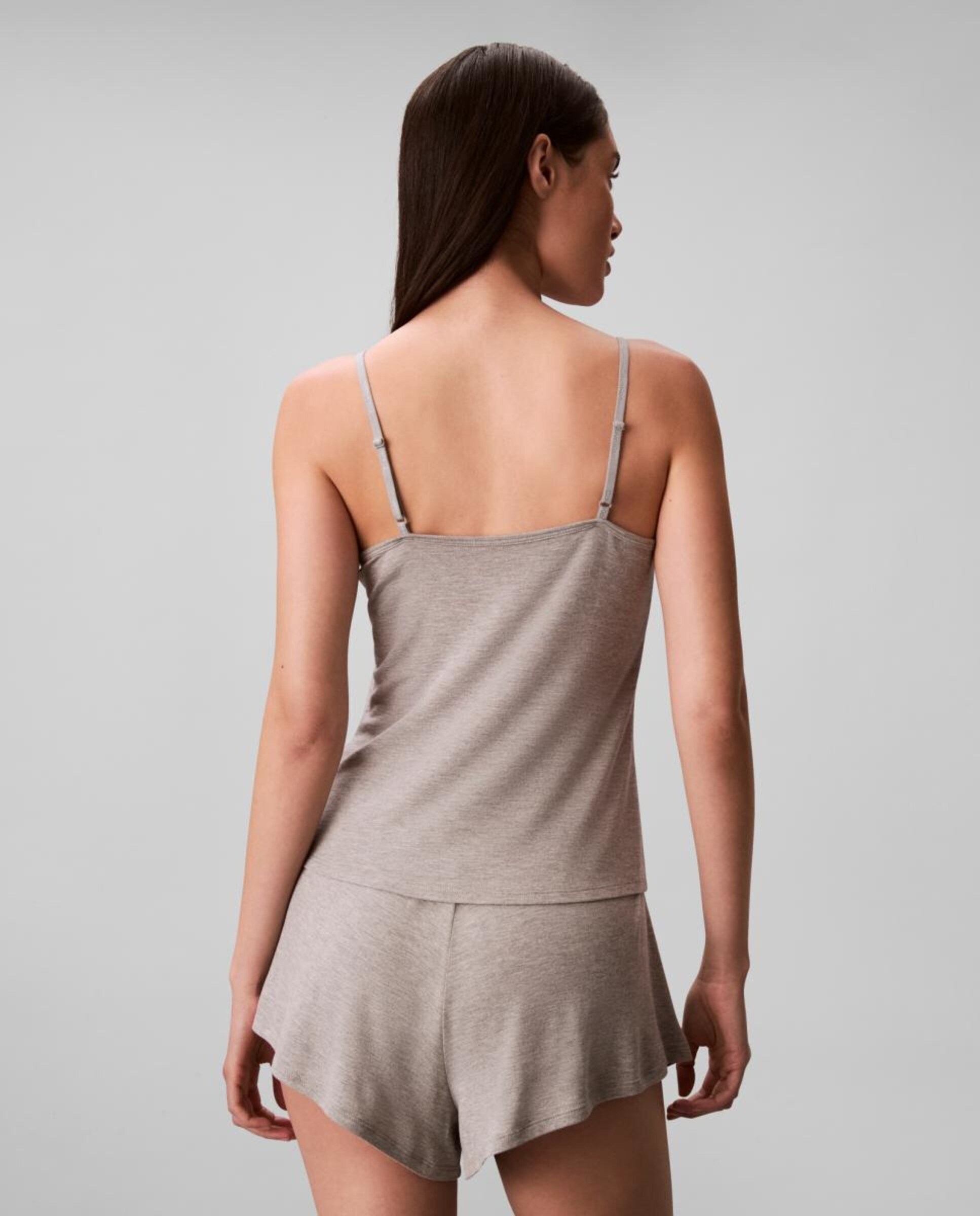 T-shirt de Alças Ultra Soft Modal Cinzento-2