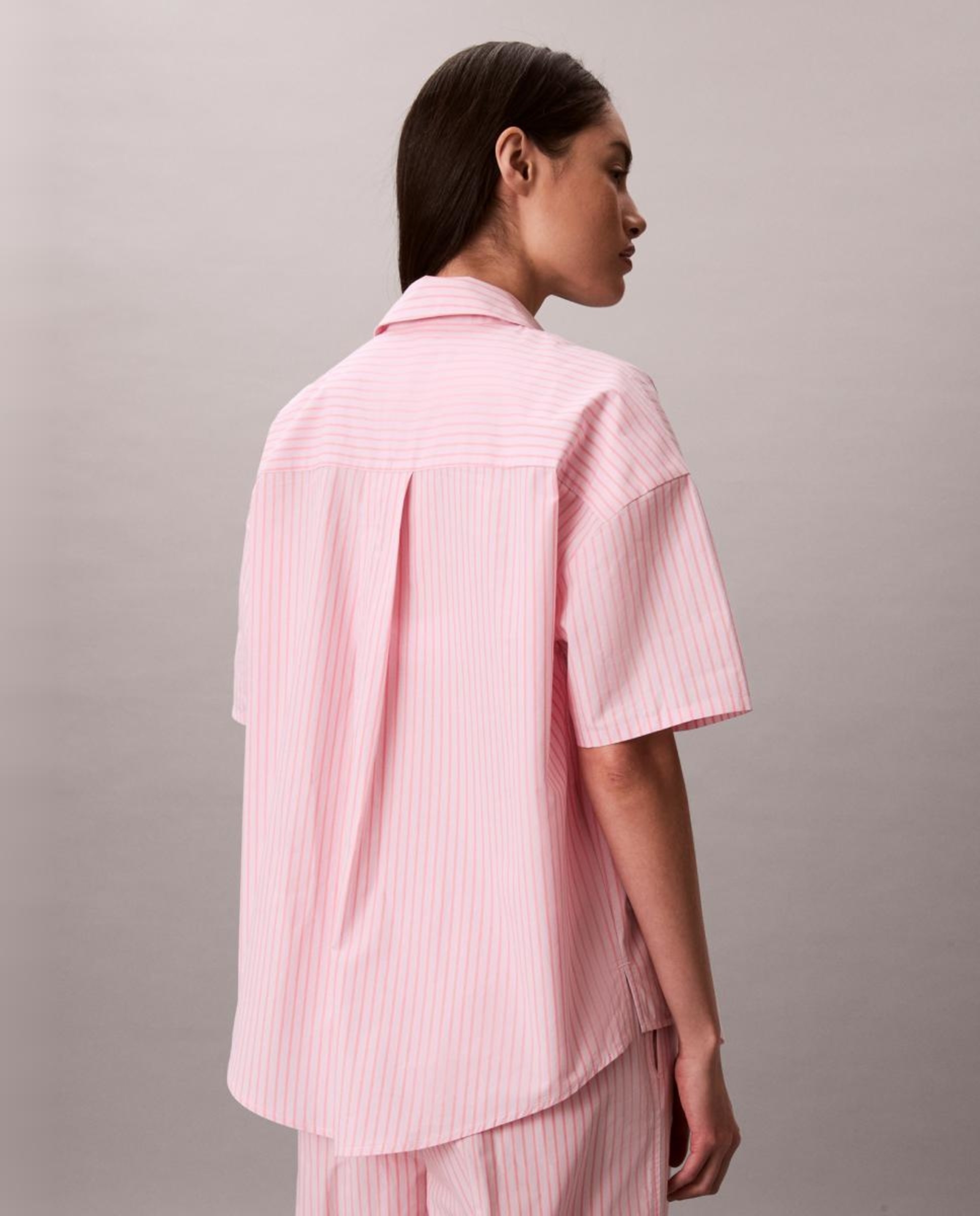 Conjunto de Pijama Cotton Poplin Rosa-6
