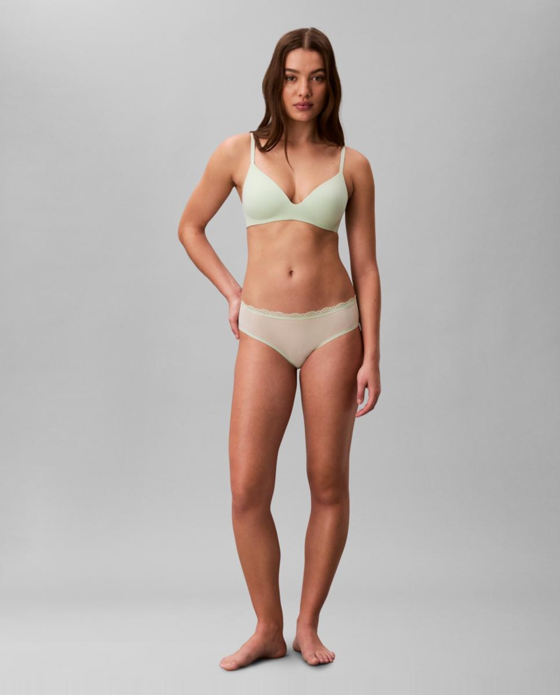 Cueca Hipster Micro Stretch W Lace Verde-6