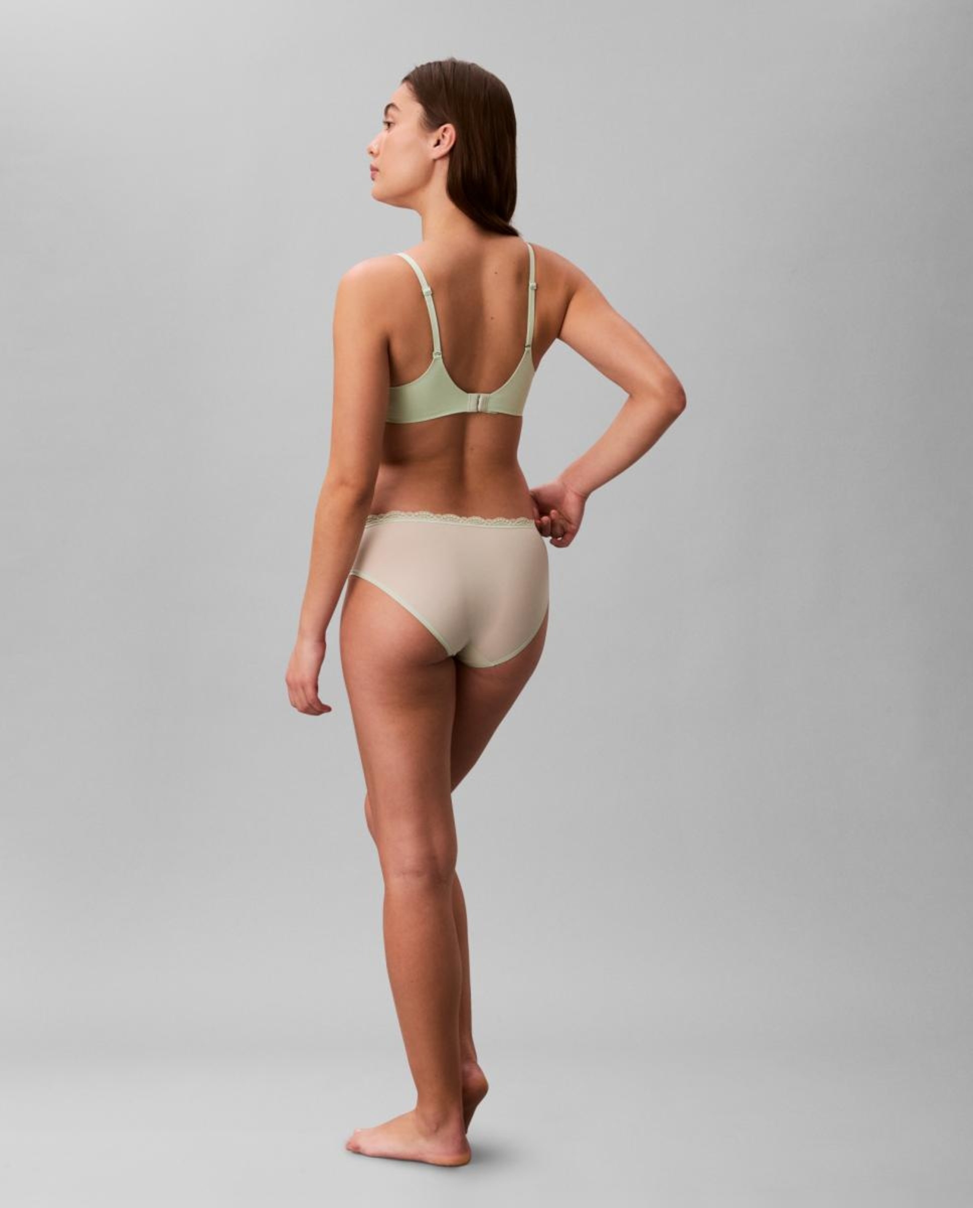 Cueca Hipster Micro Stretch W Lace Verde-5