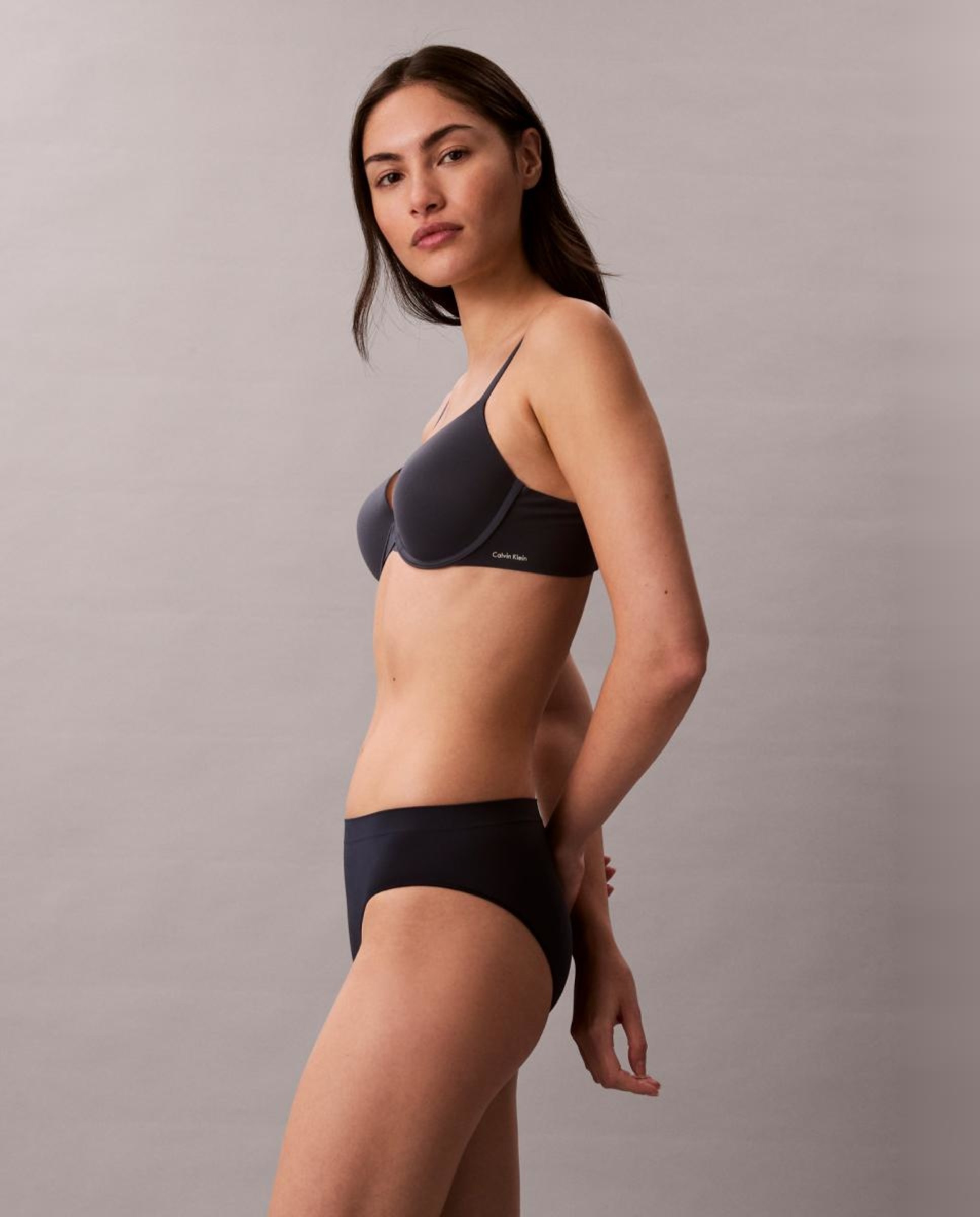 Cueca Bonded Flex Seamless Azul-5