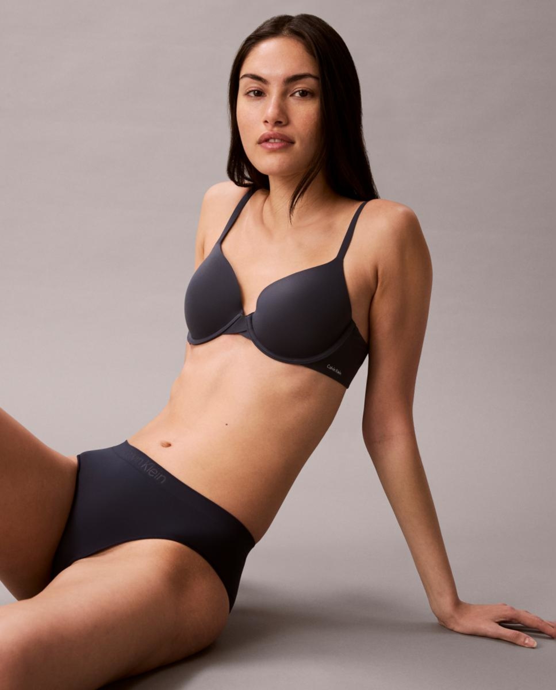 Cueca Bonded Flex Seamless Azul-4