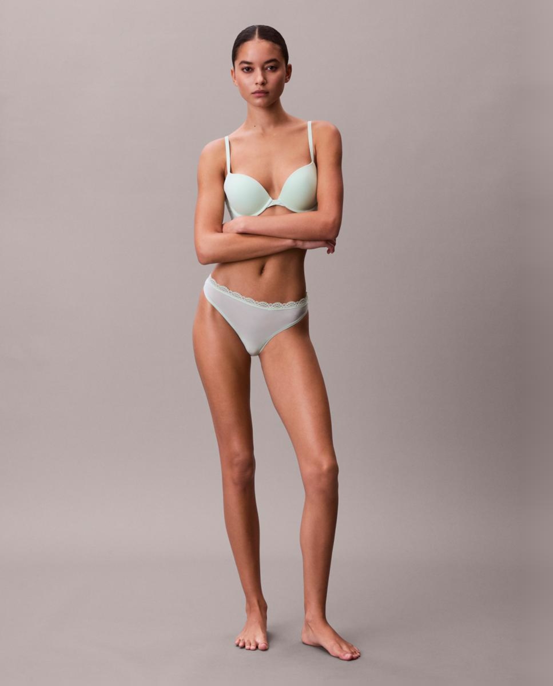 Tanga Micro Stretch W Lace Verde-6