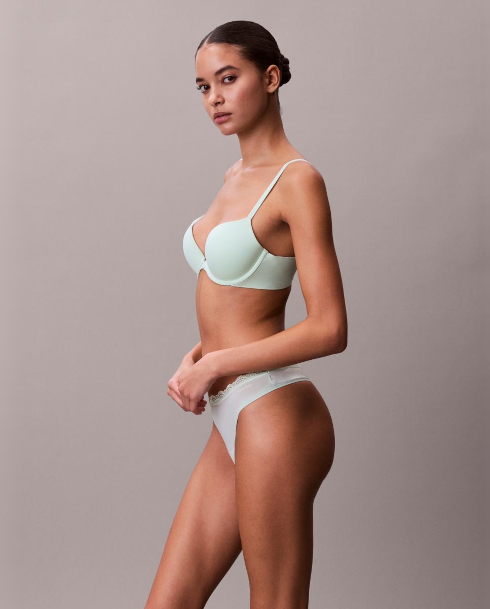 Tanga Micro Stretch W Lace Verde-4