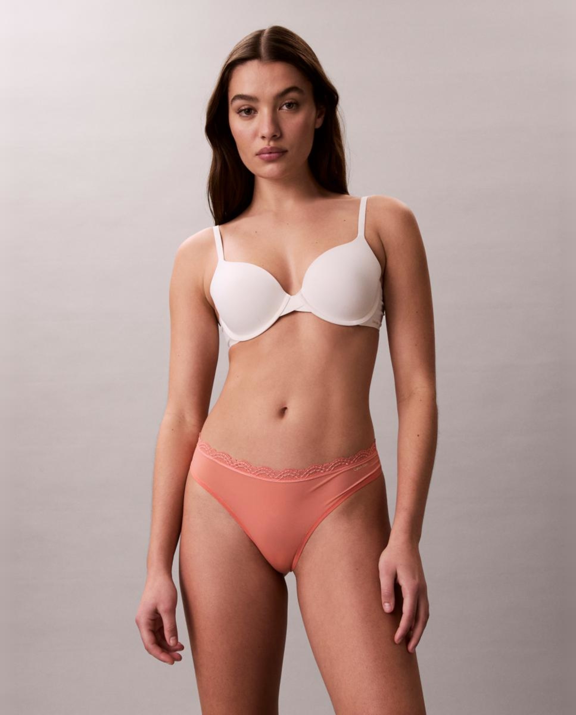 Tanga Micro Stretch W Lace Laranja-2