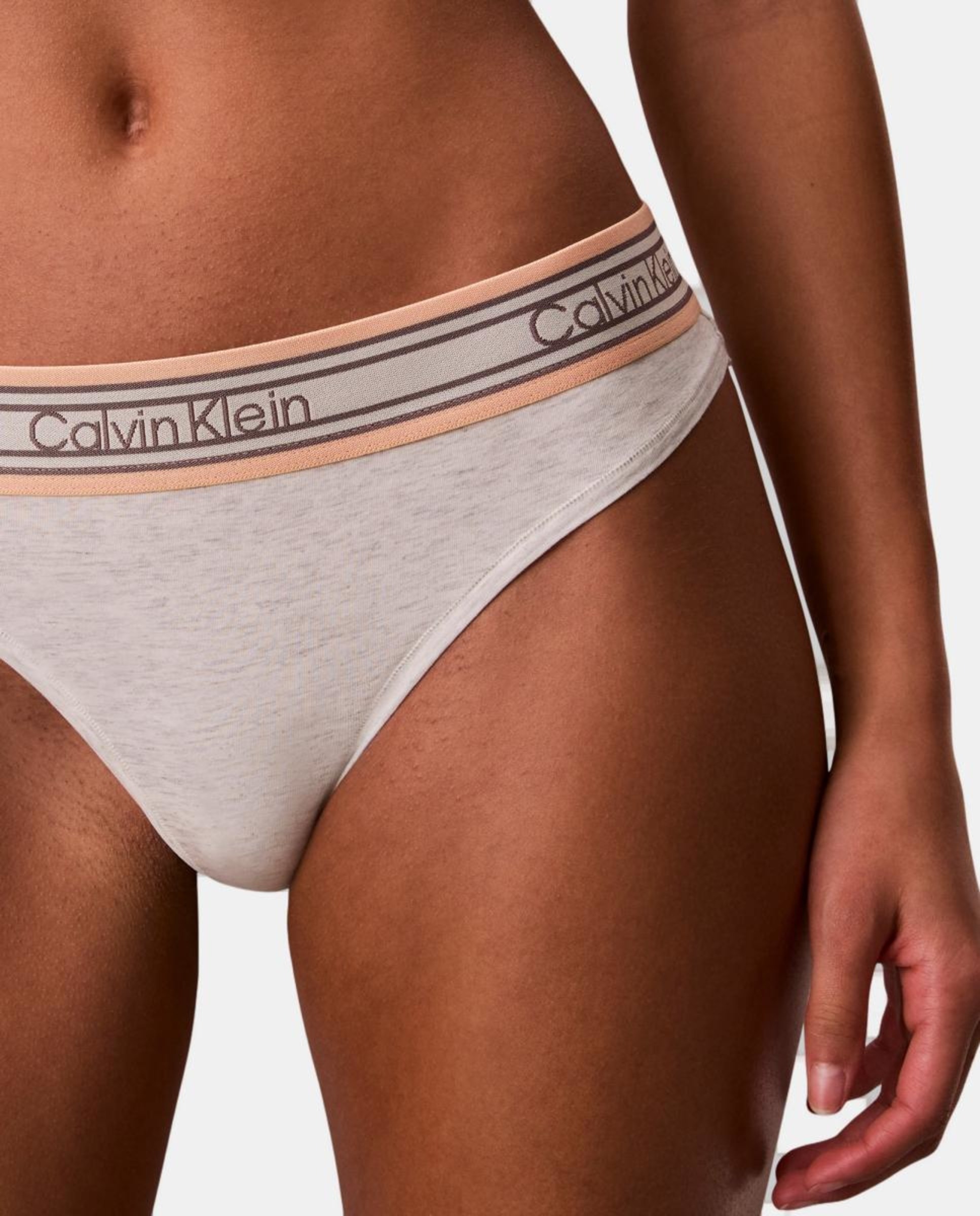 Tanga Icon Cotton Modal Cinzento-3