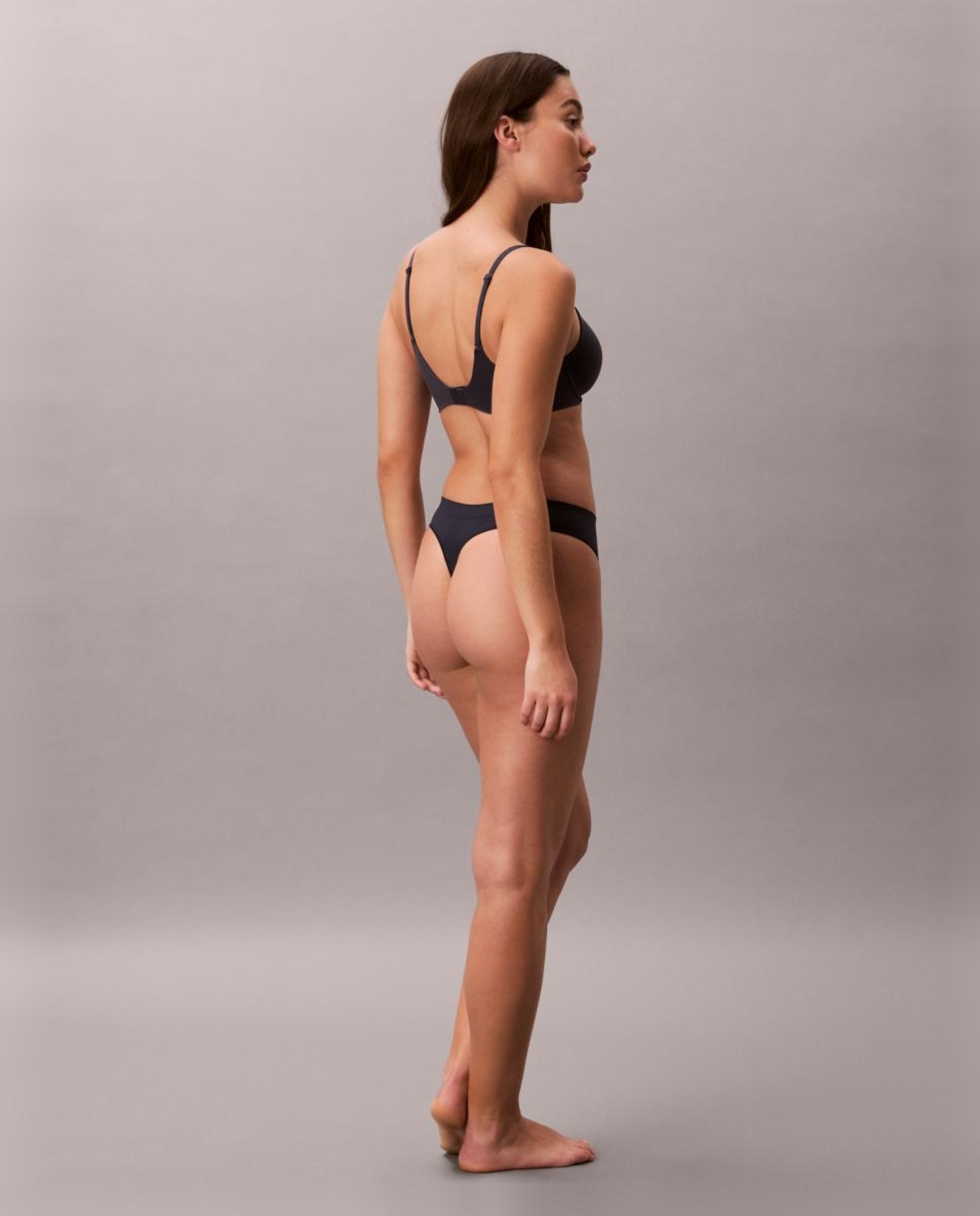 Tanga Bonded Flex Seamless Azul-5