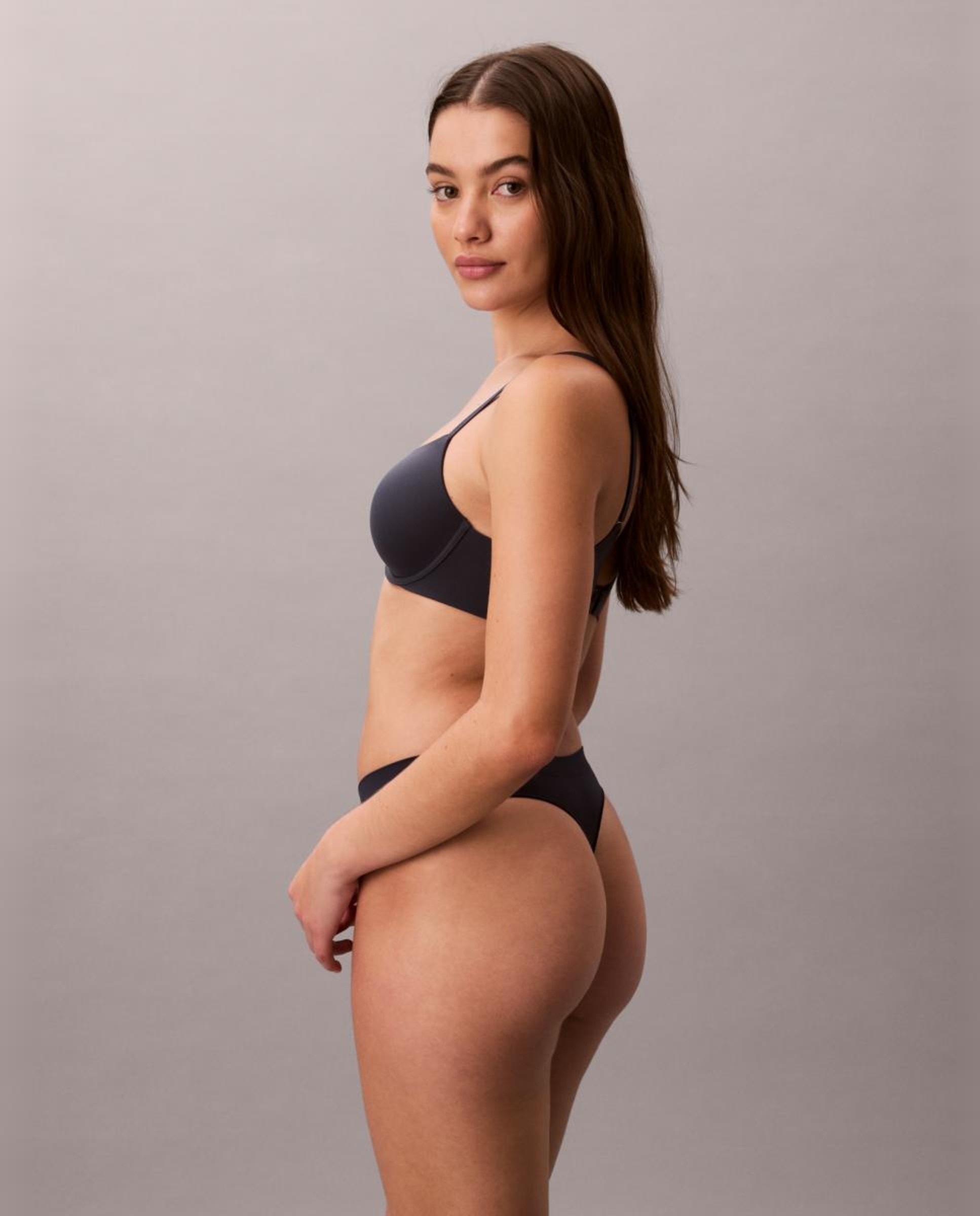 Tanga Bonded Flex Seamless Azul-2