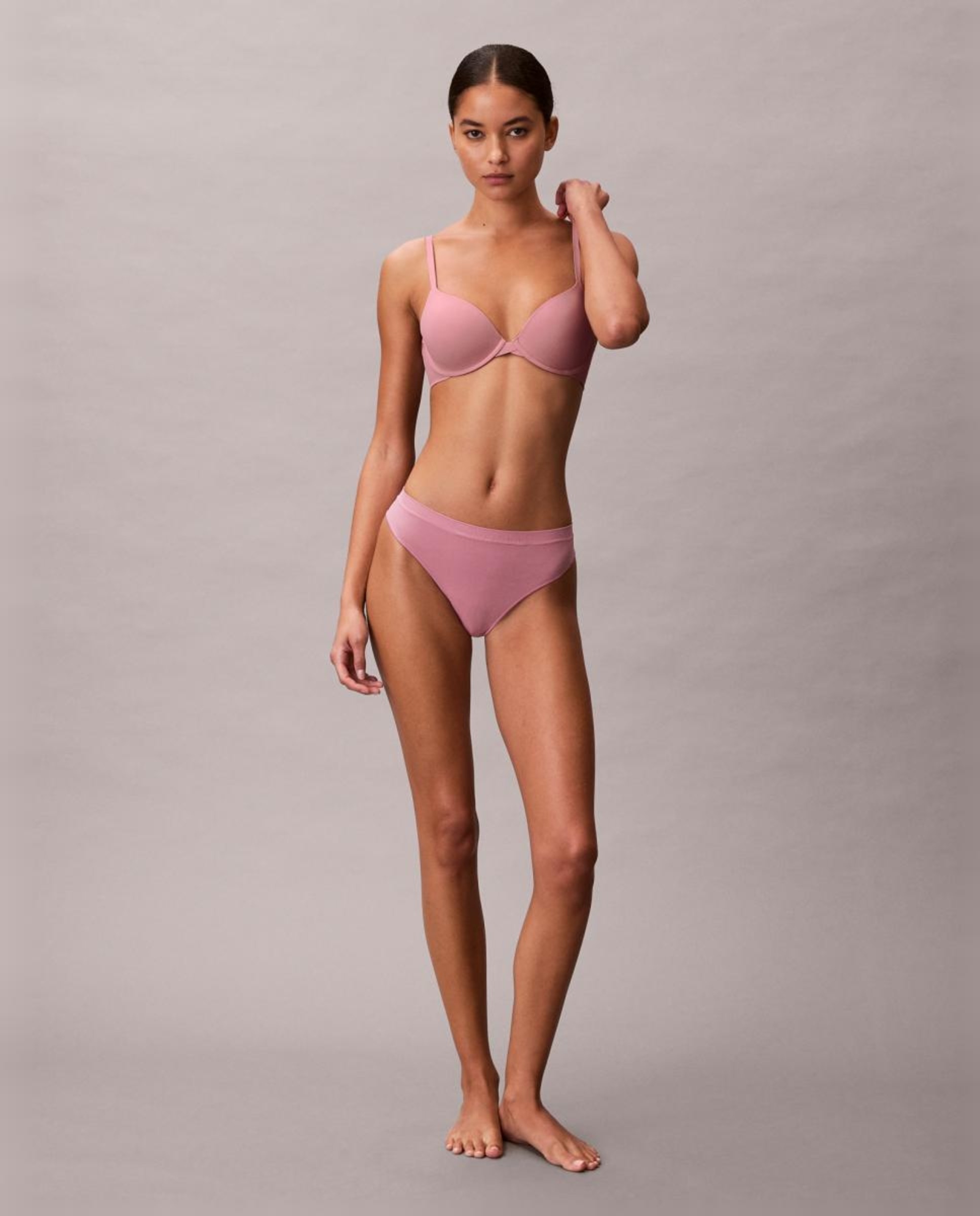 Tanga Bonded Flex Seamless Rosa-6