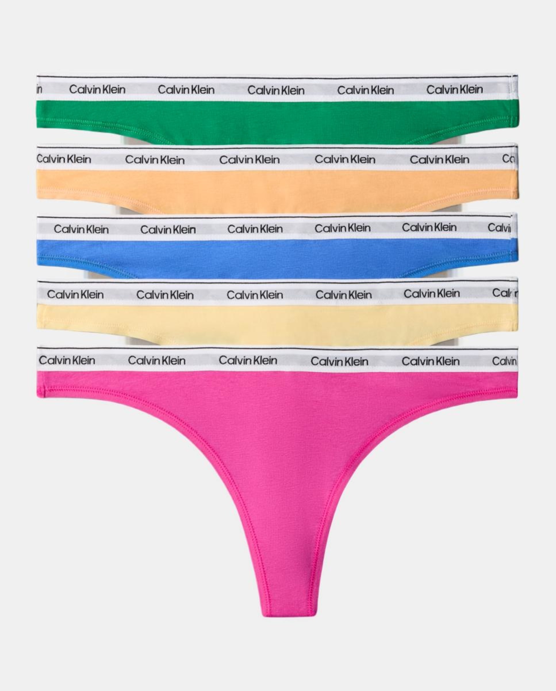Pack de 5 Tangas Logo Multicolor-5