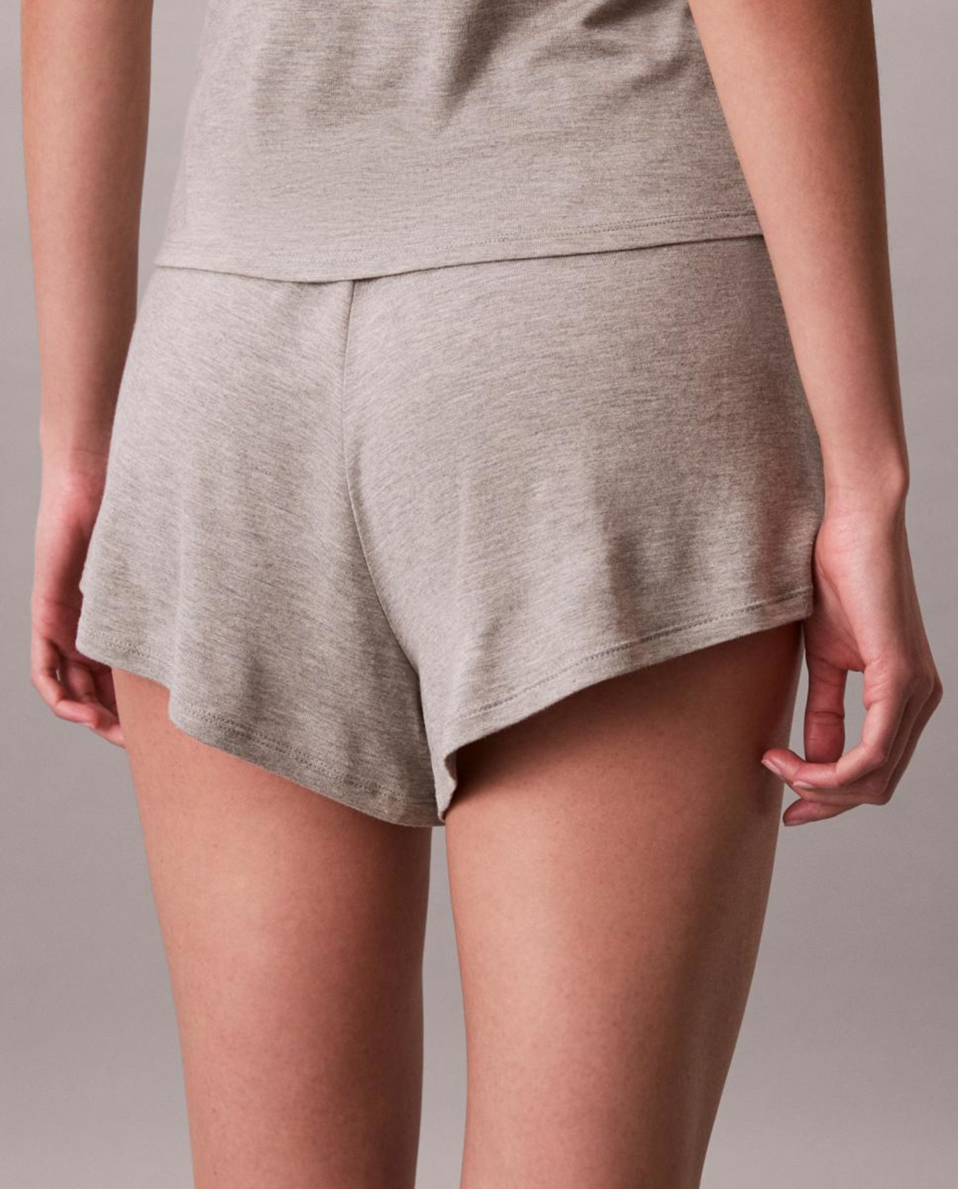 Calções de Pijama Ultra Soft Modal Cinzento-5