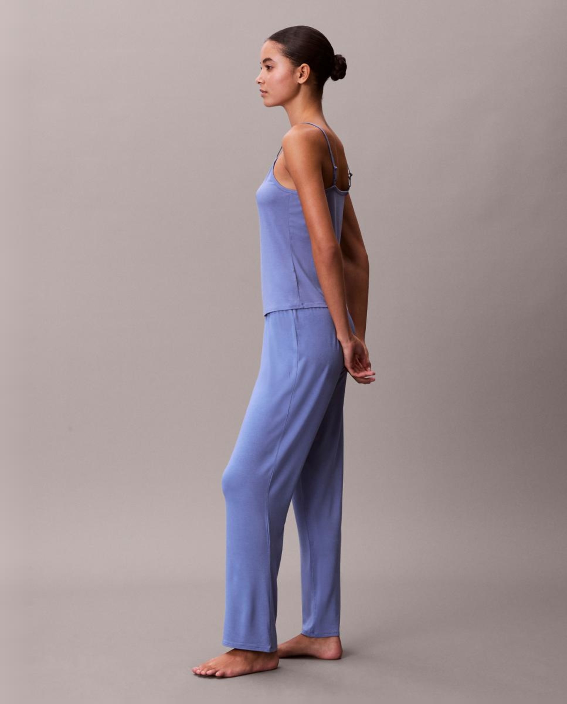 Calças de Pijama Ultra Soft Modal Azul-5