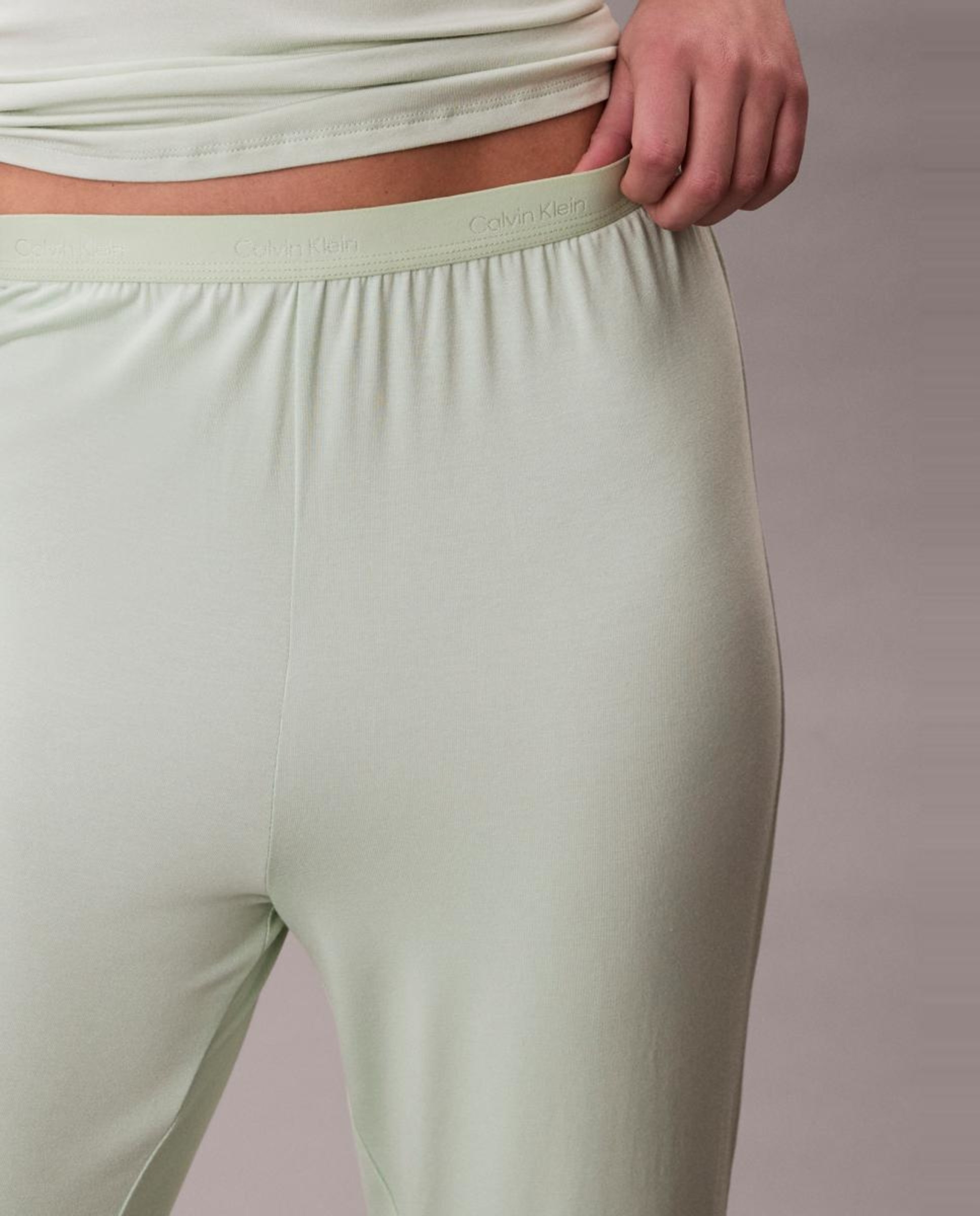 Calças de Pijama Ultra Soft Modal Verde-5