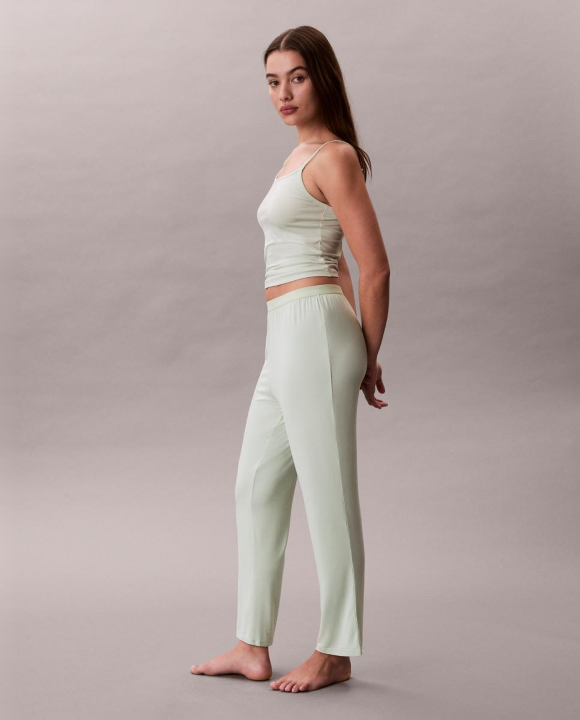 Calças de Pijama Ultra Soft Modal Verde-2