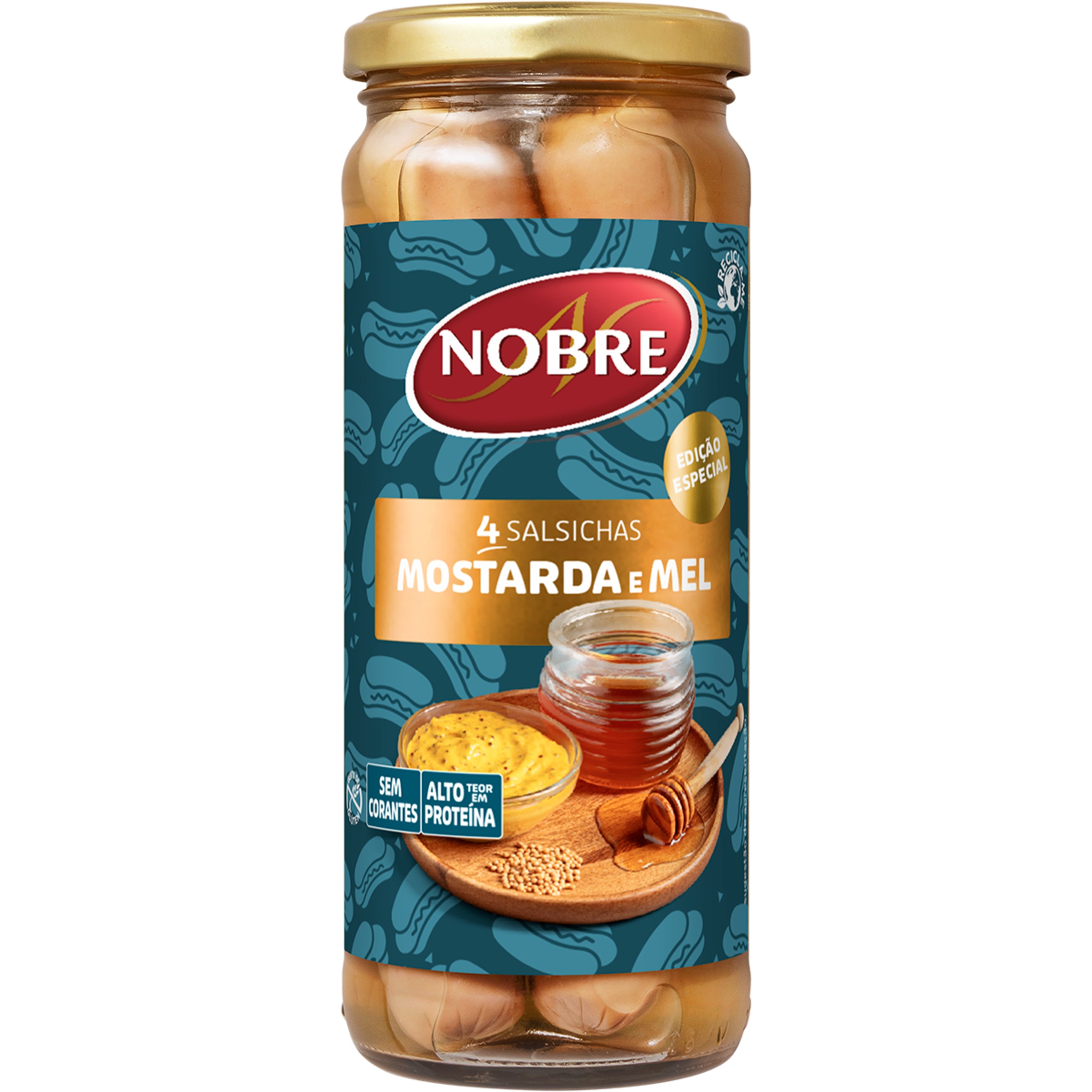 Salsichas Aves Sweet Chili frasco 210 g