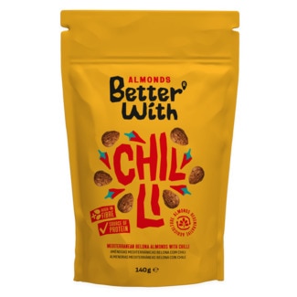 Amêndoas Chilli embalagem 140 g - Better With