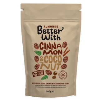Amêndoas de Canela e Cocco embalagem 140 g - Better With