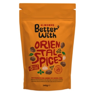 Amêndoas Especiarias Orientais embalagem 140 g - Better With