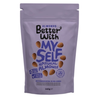 Amêndoas ao Natural embalagem 140 g - Better With