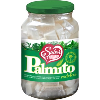Palmito Rodelas frasco 405 g - Sabor A Mundo