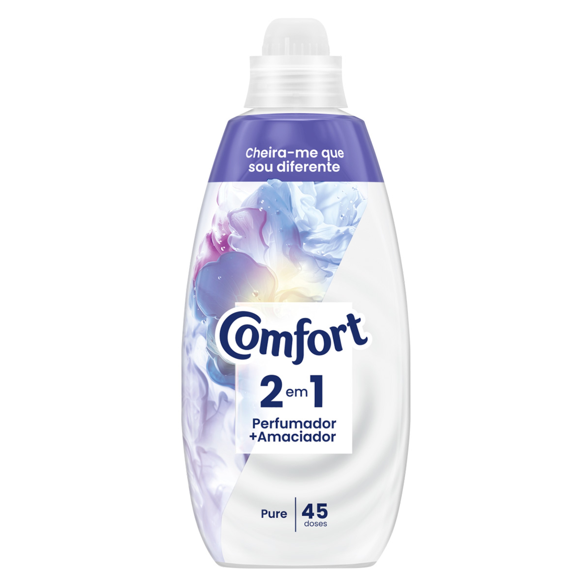 Amaciador de Roupa Pure embalagem 45 doses