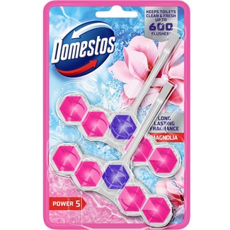 Bloco Sanitário  Power 5 Magnólia embalagem 2 unidades - Domestos
