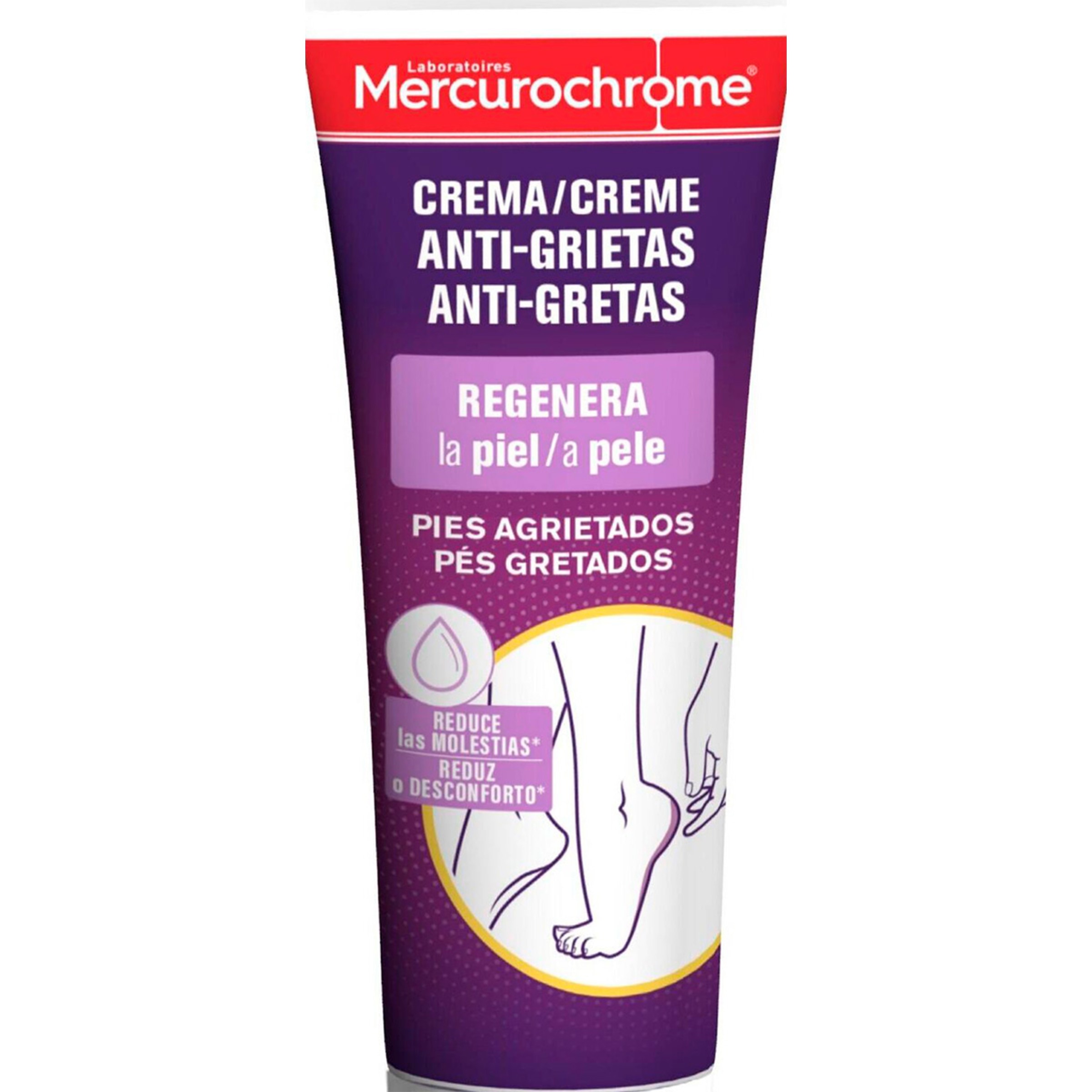 Creme de Pés Anti-Gretas embalagem 80 ml