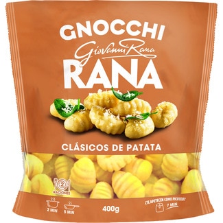pasta fresca gnocchi clásicos de patata 2 raciones envase 400 g - Giovanni Rana