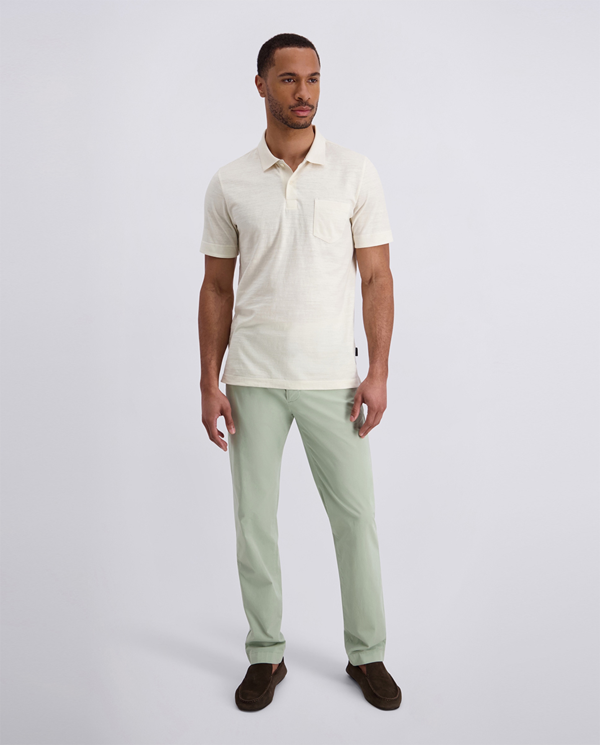 Imagem 0 de Calças Chino em Tecido de Popelina