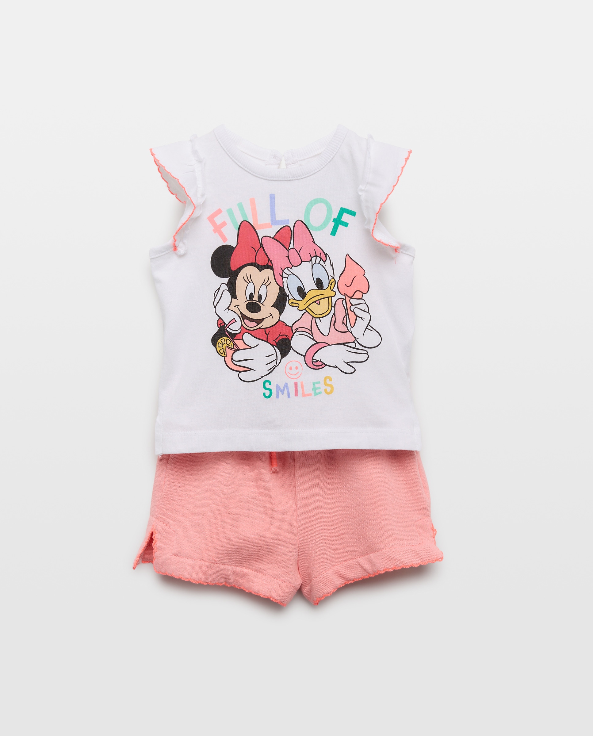 Imagem 0 de Conjunto de 2 Peças Curto Minnie de Bebé