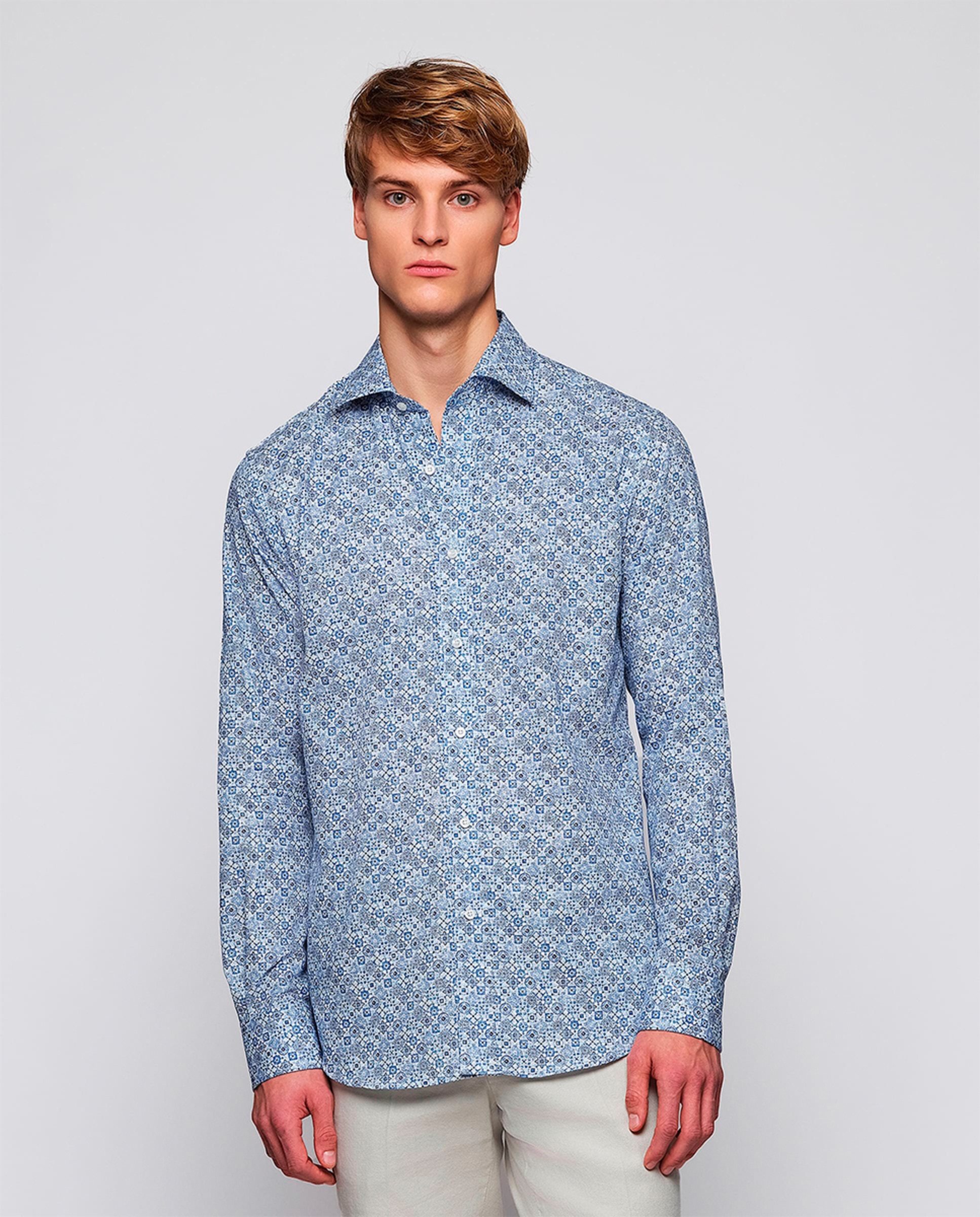 Imagem 0 de Camisa de Manga Comprida com Estampado Patch Tamanhos Grandes