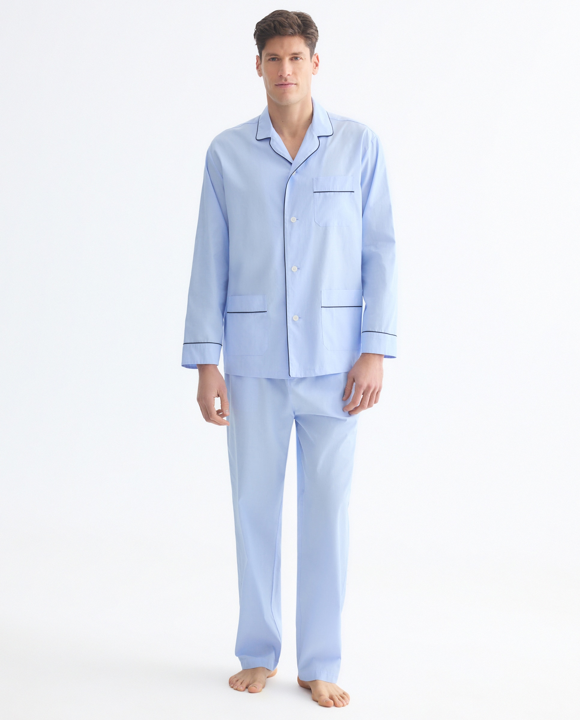 Imagem 0 de Pijama de Popelina Liso
