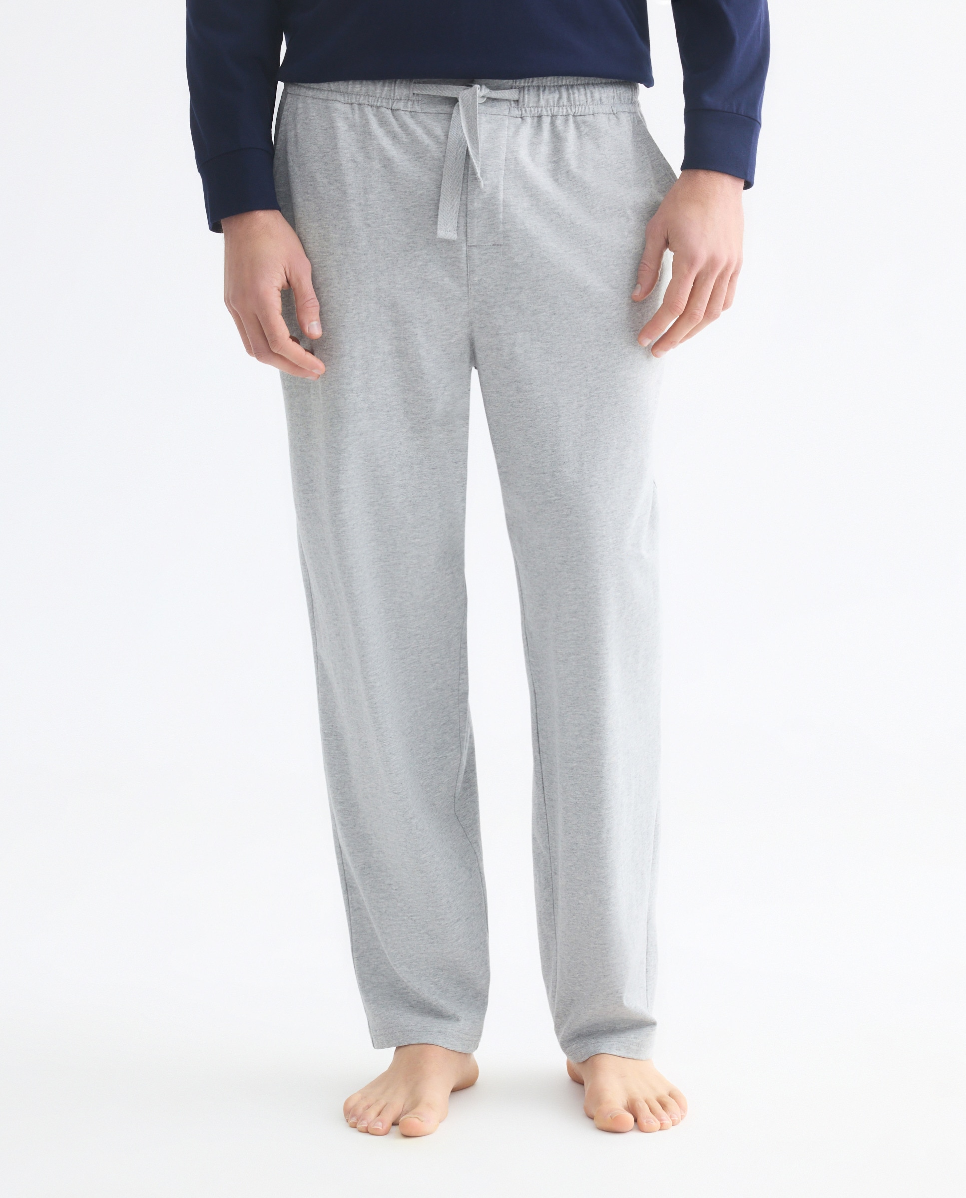 Camisola de Pijama com Algodão Sustentável 820 Cinzento Médio-2