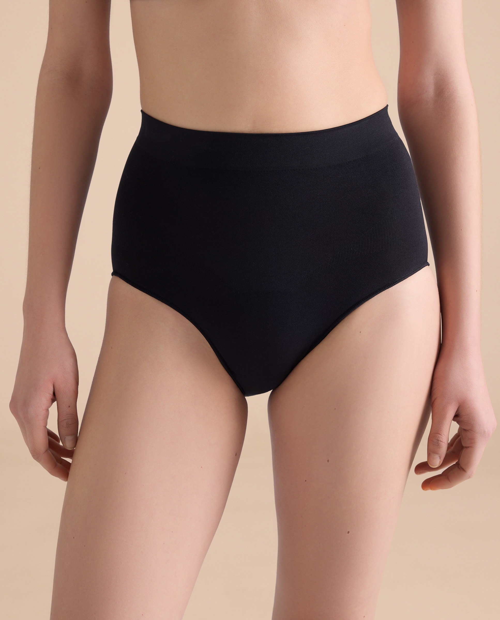 Braga de mujer moldeadora sin costuras - Énfasis - Negro Negro-2