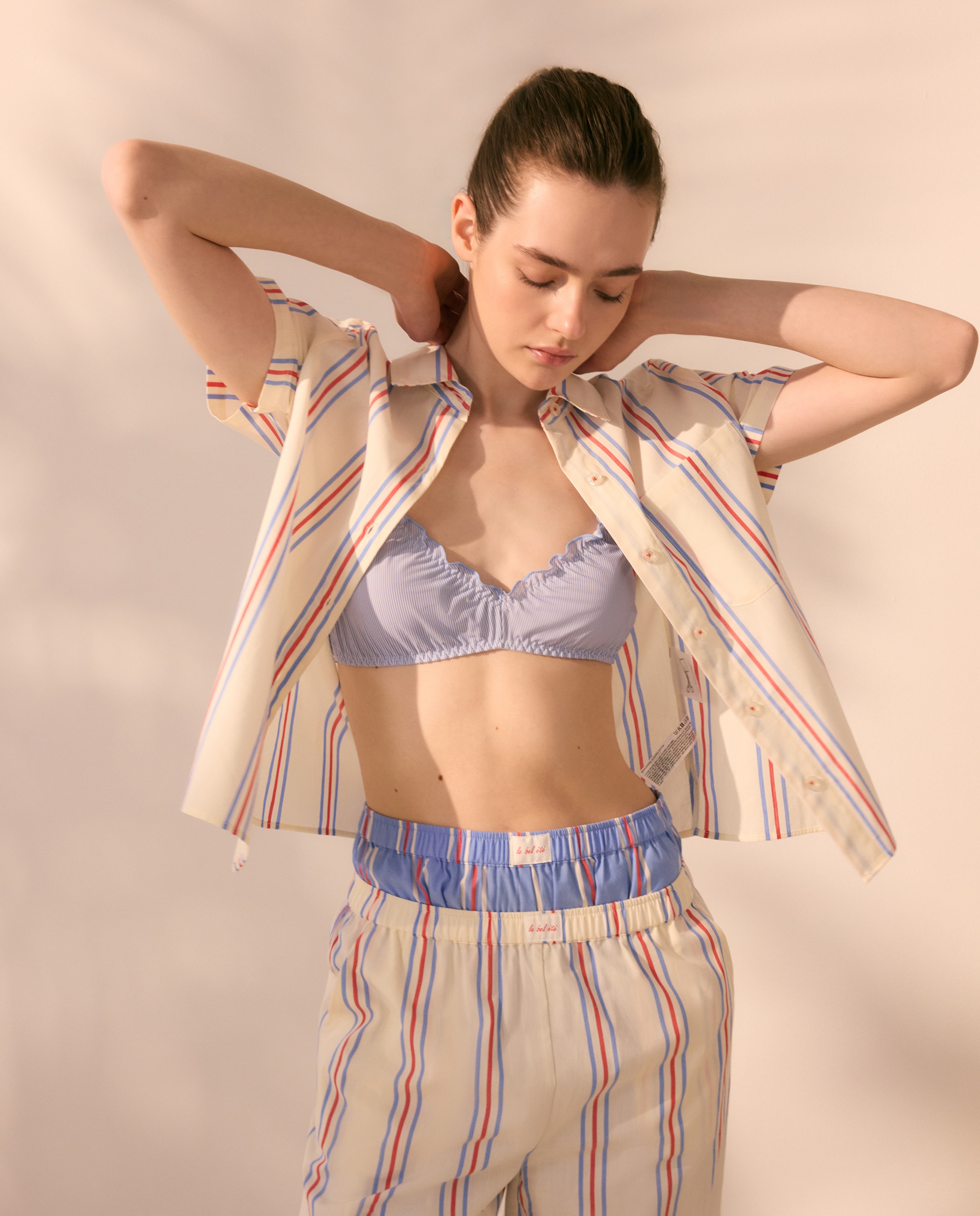 Soutien sem Aro Bralette Azul-4