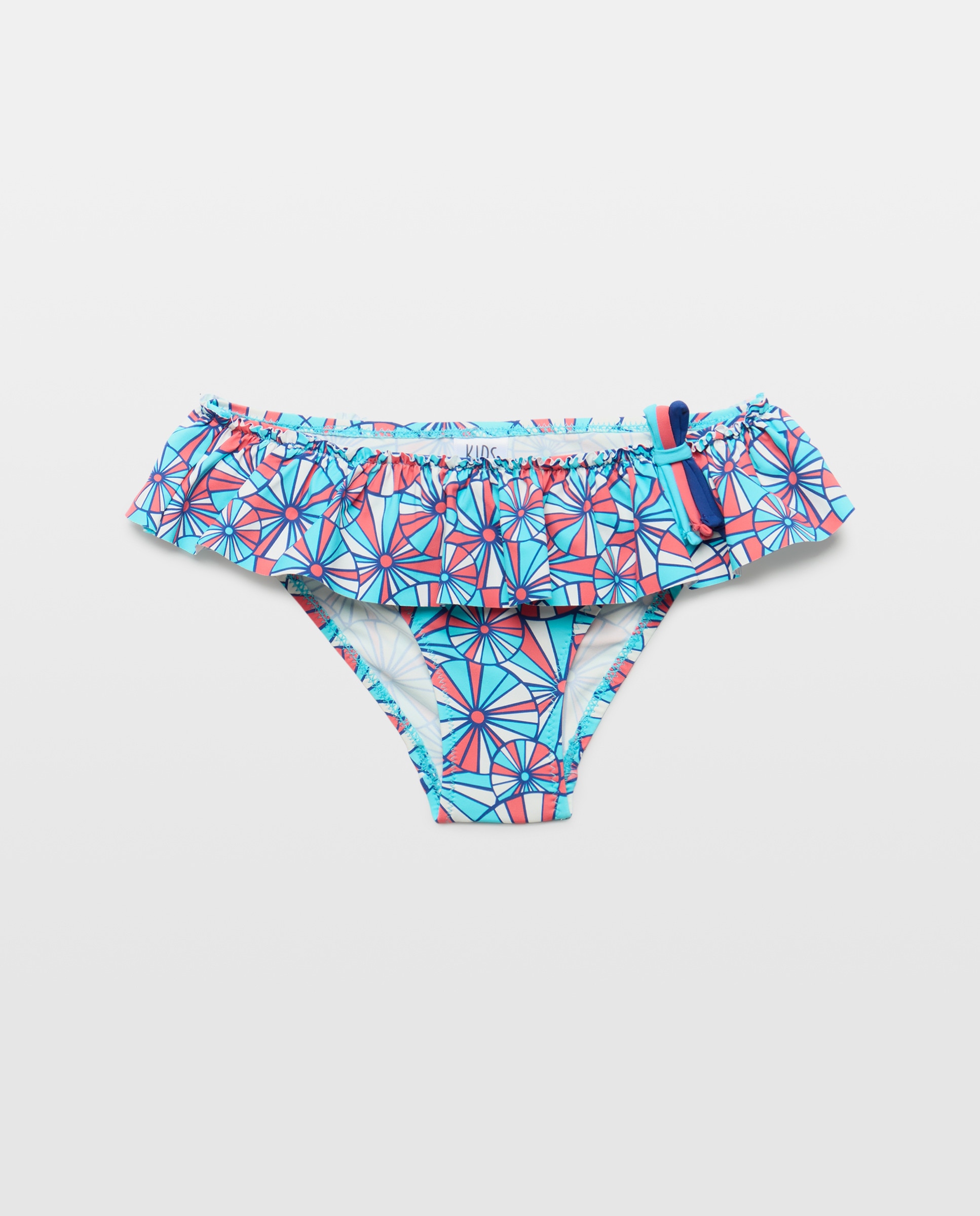 Imagem 0 de Cueca de Banho às Cores com Sombrinhas Azul Turquesa