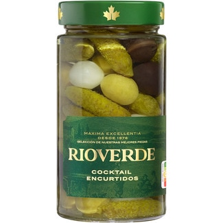cóctel de encurtidos tarro 345 g neto escurrido - Rioverde