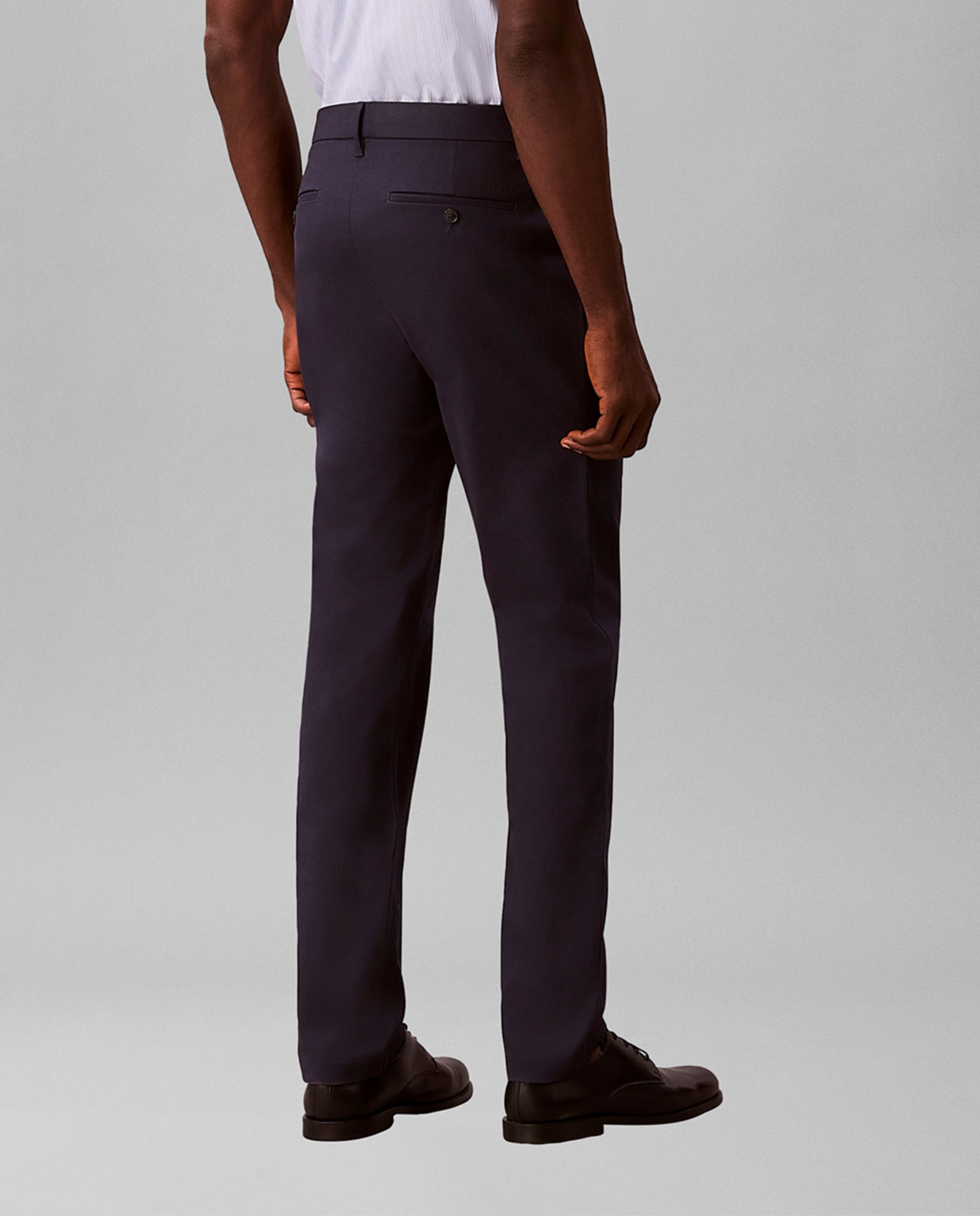 Calças Chino Slim Fit Azul-marinho-3