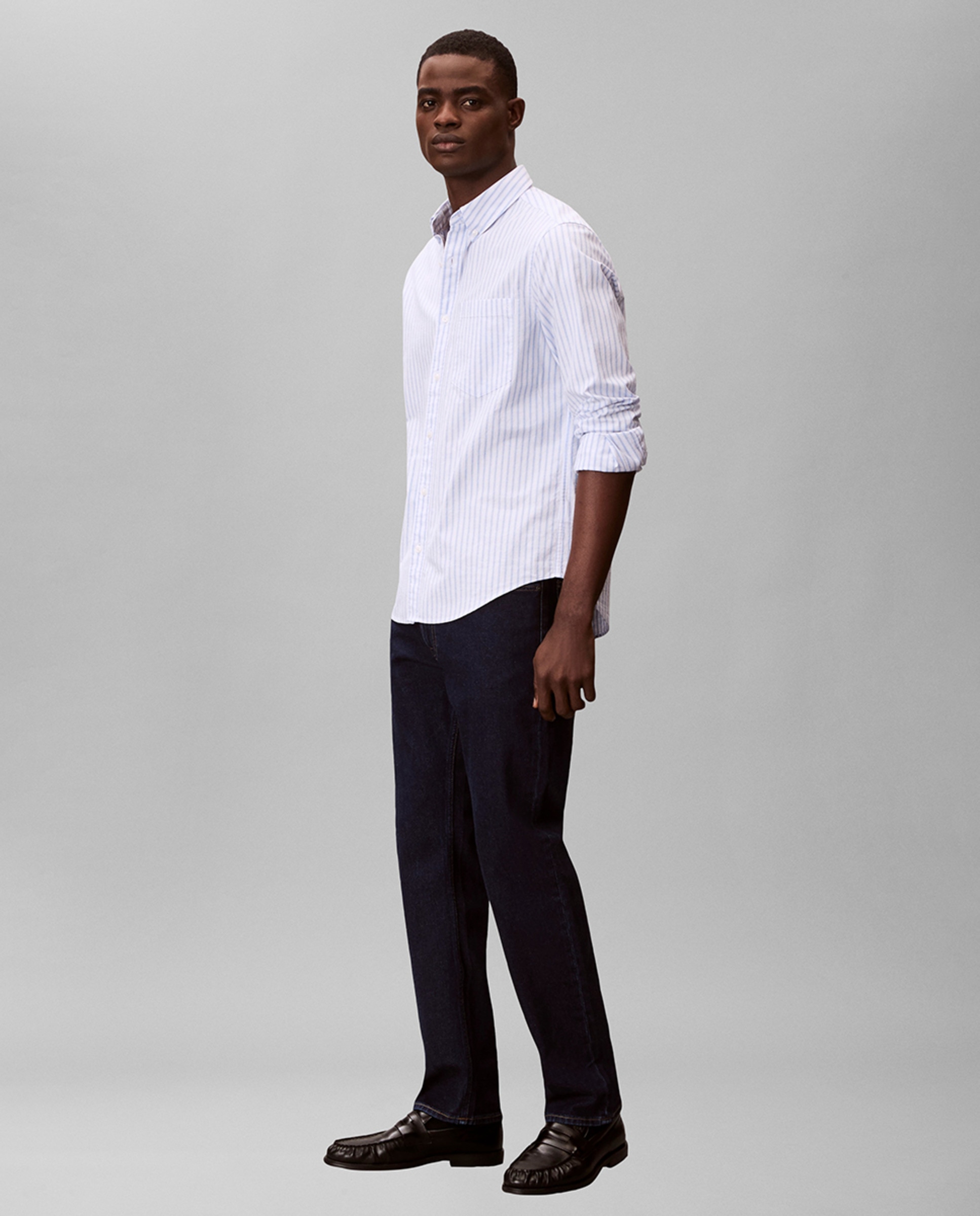 Jeans Straight Azul-4
