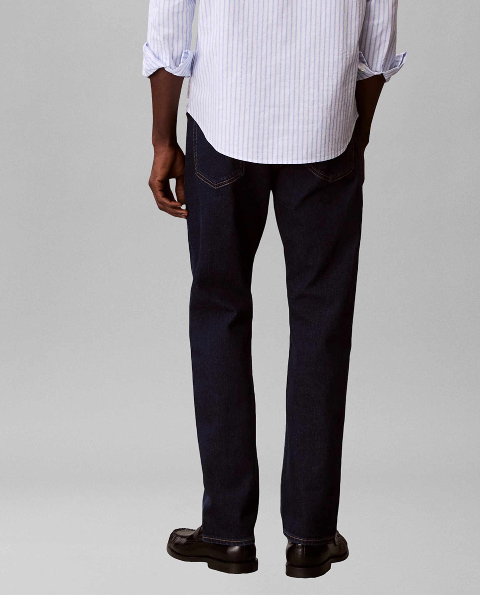 Jeans Straight Azul-3