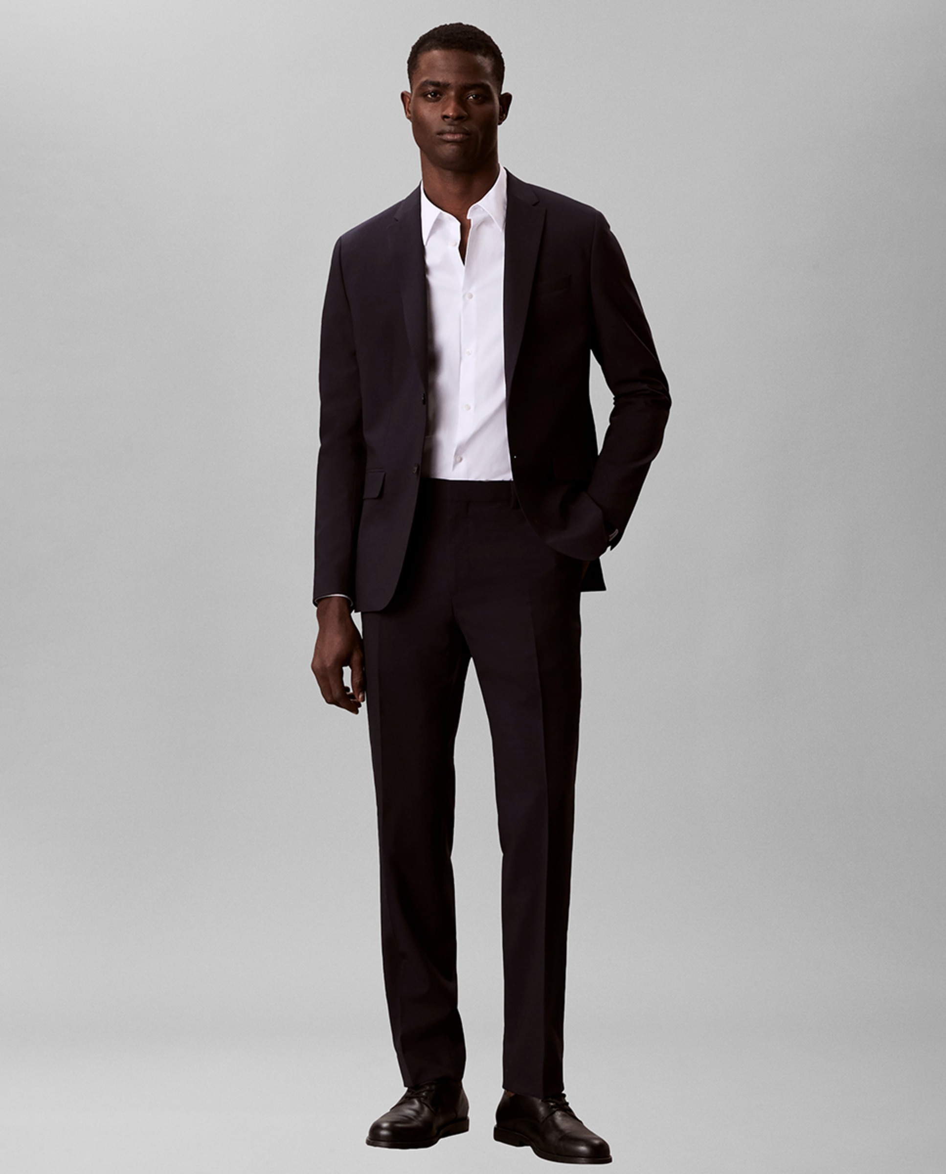 Americana de traje Hombre fit classic - Calvin Klein - Azul marino Azul marino-5