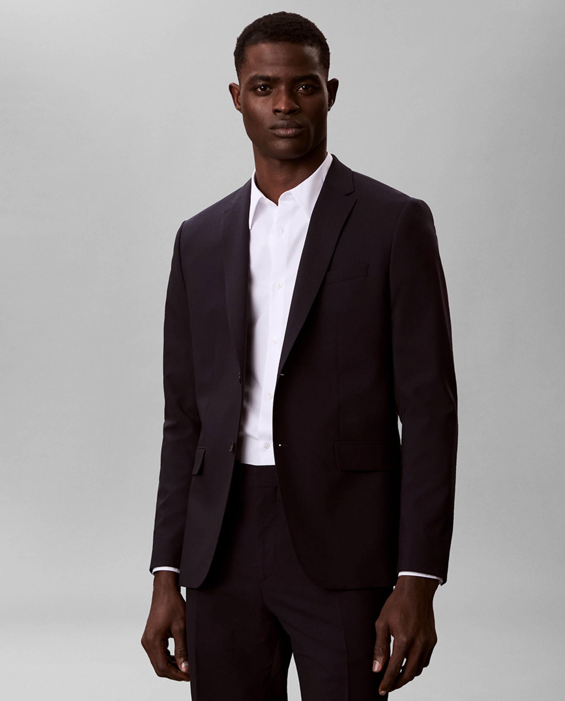 Americana de traje Hombre fit classic - Calvin Klein - Azul marino Azul marino-1