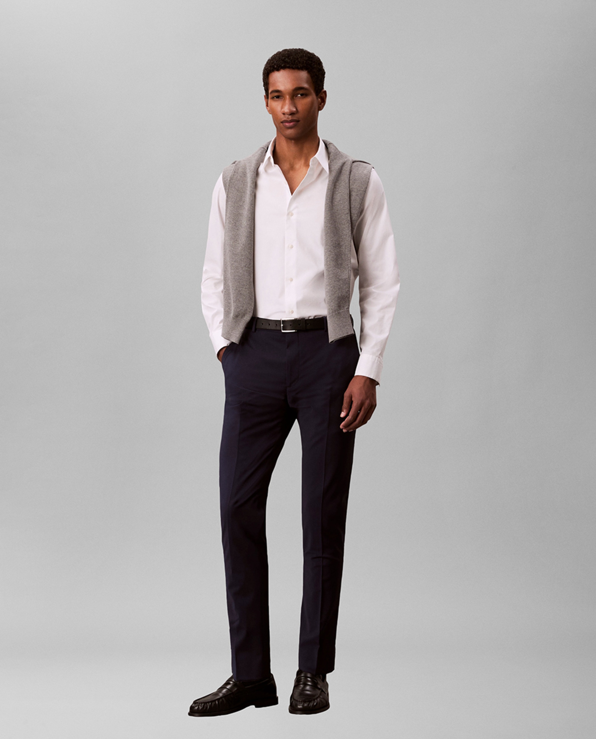 Imagem 0 de Calças de Fato Slim Fit