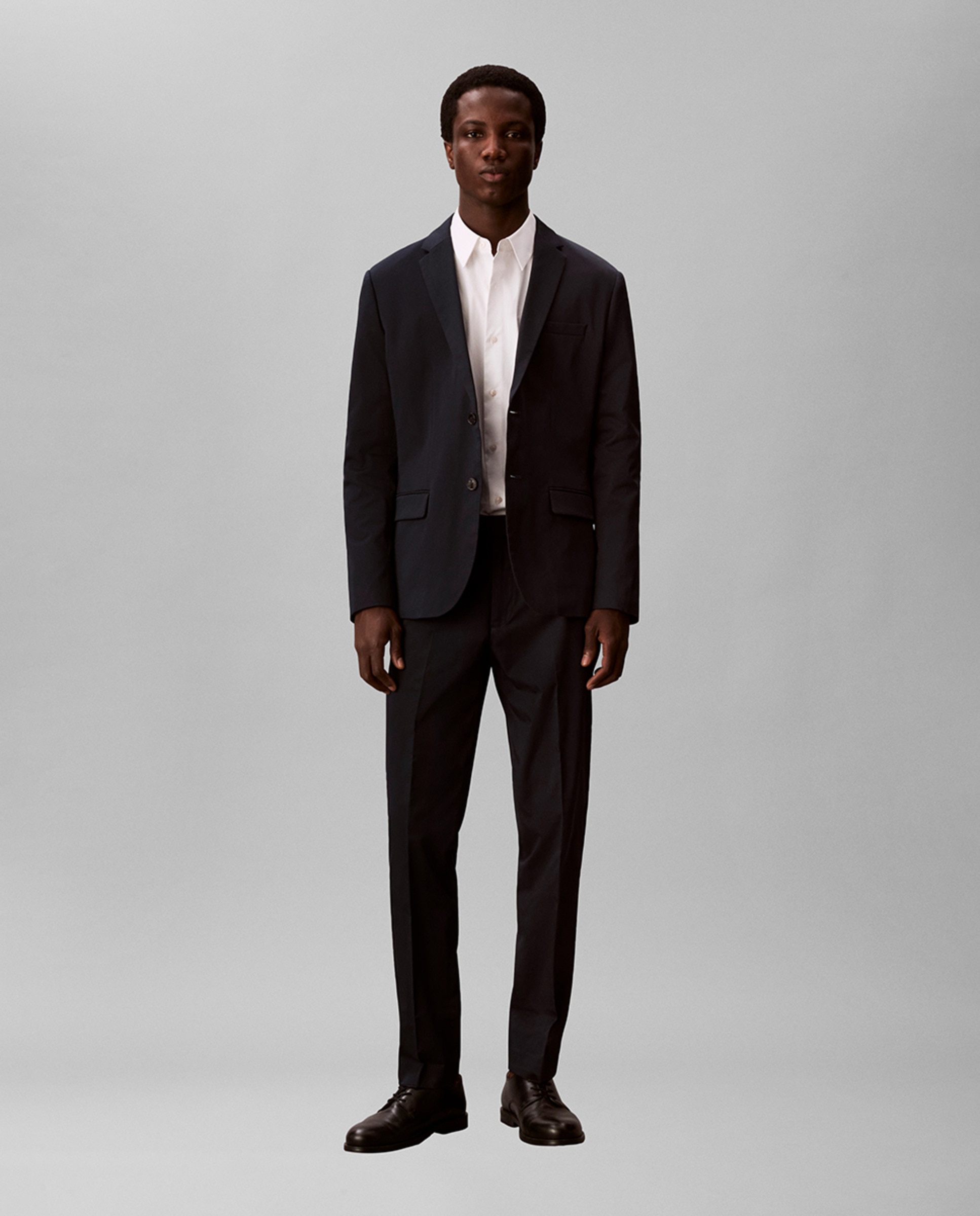 Blazer Acetinado Azul-marinho-5