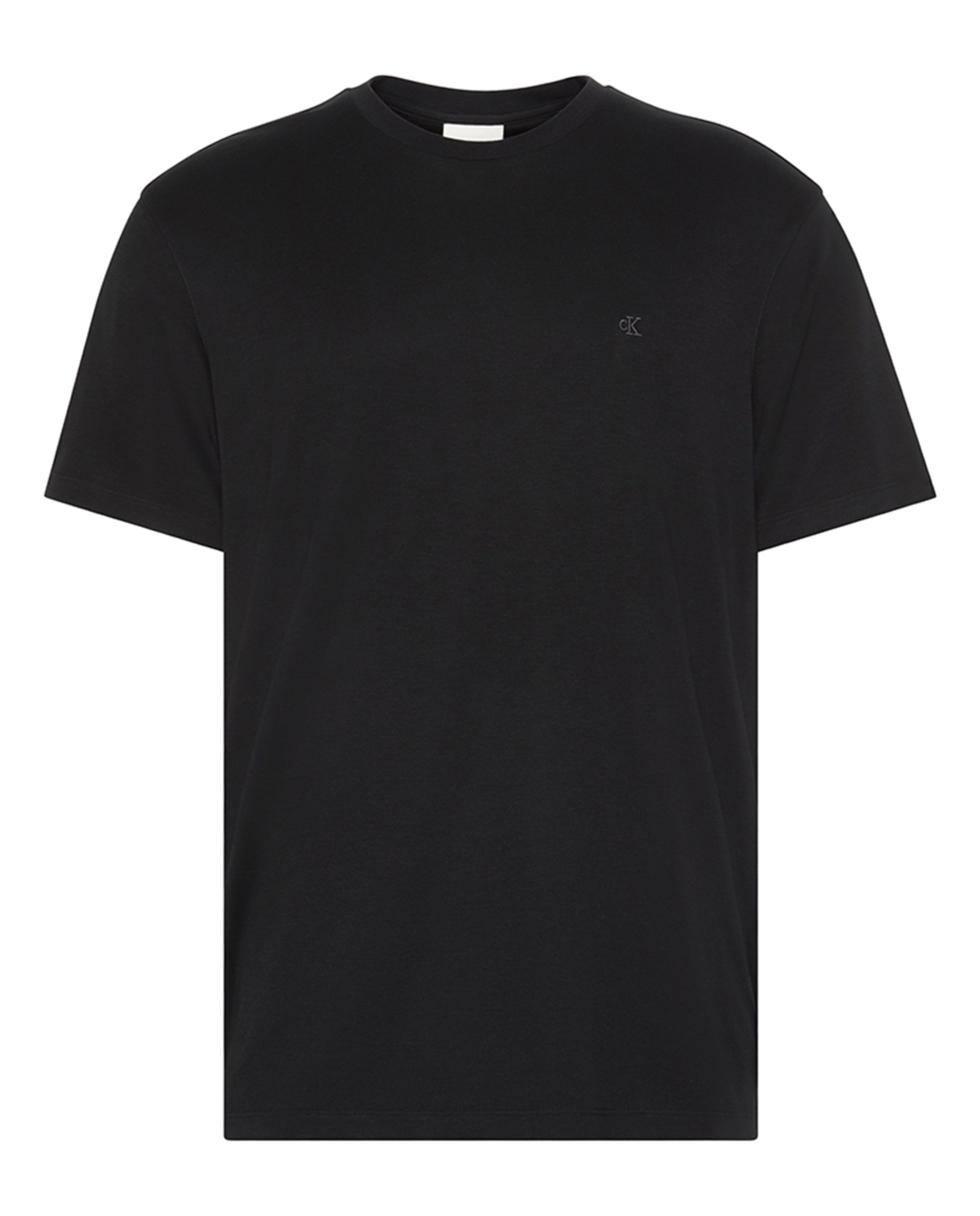 T-shirt com Logótipo Bordado Preto-6