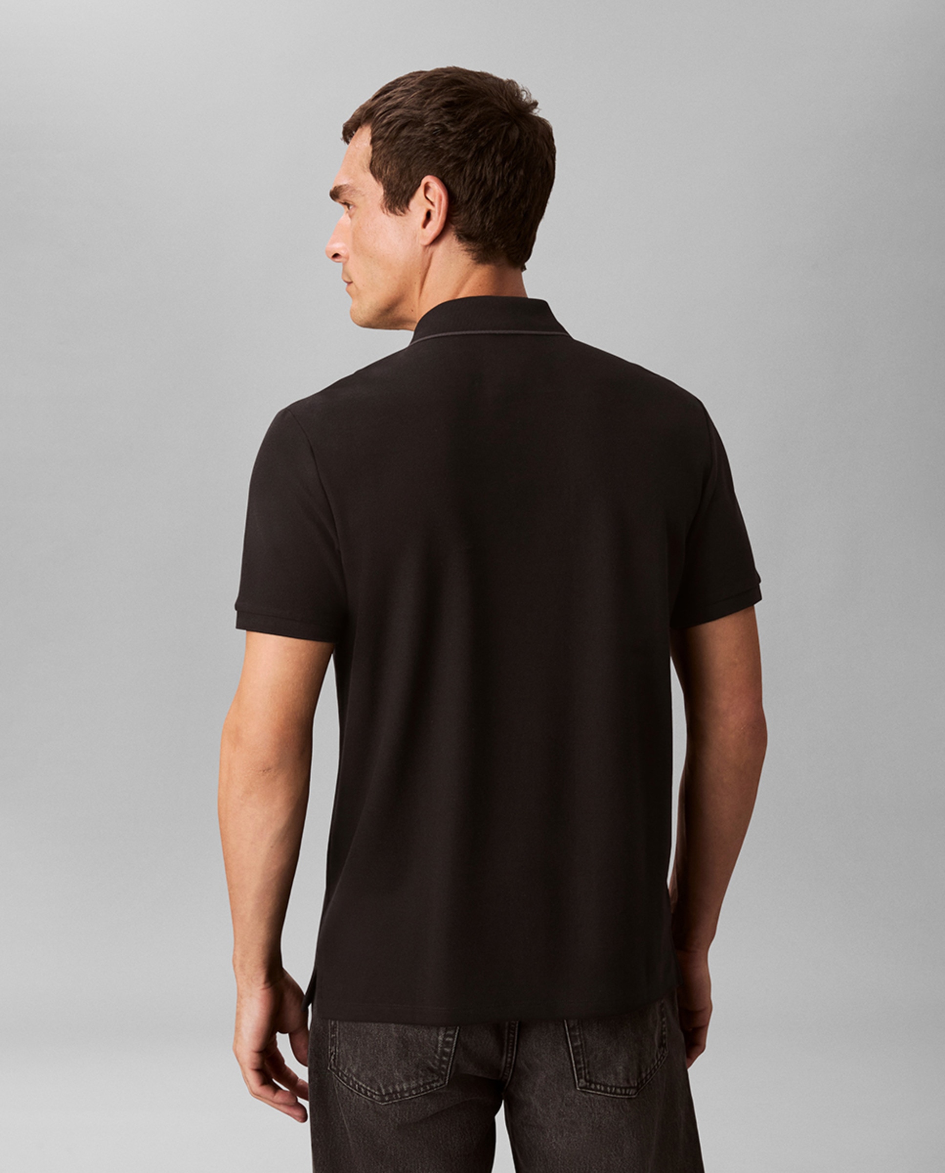 Polo Piqué Preto-2