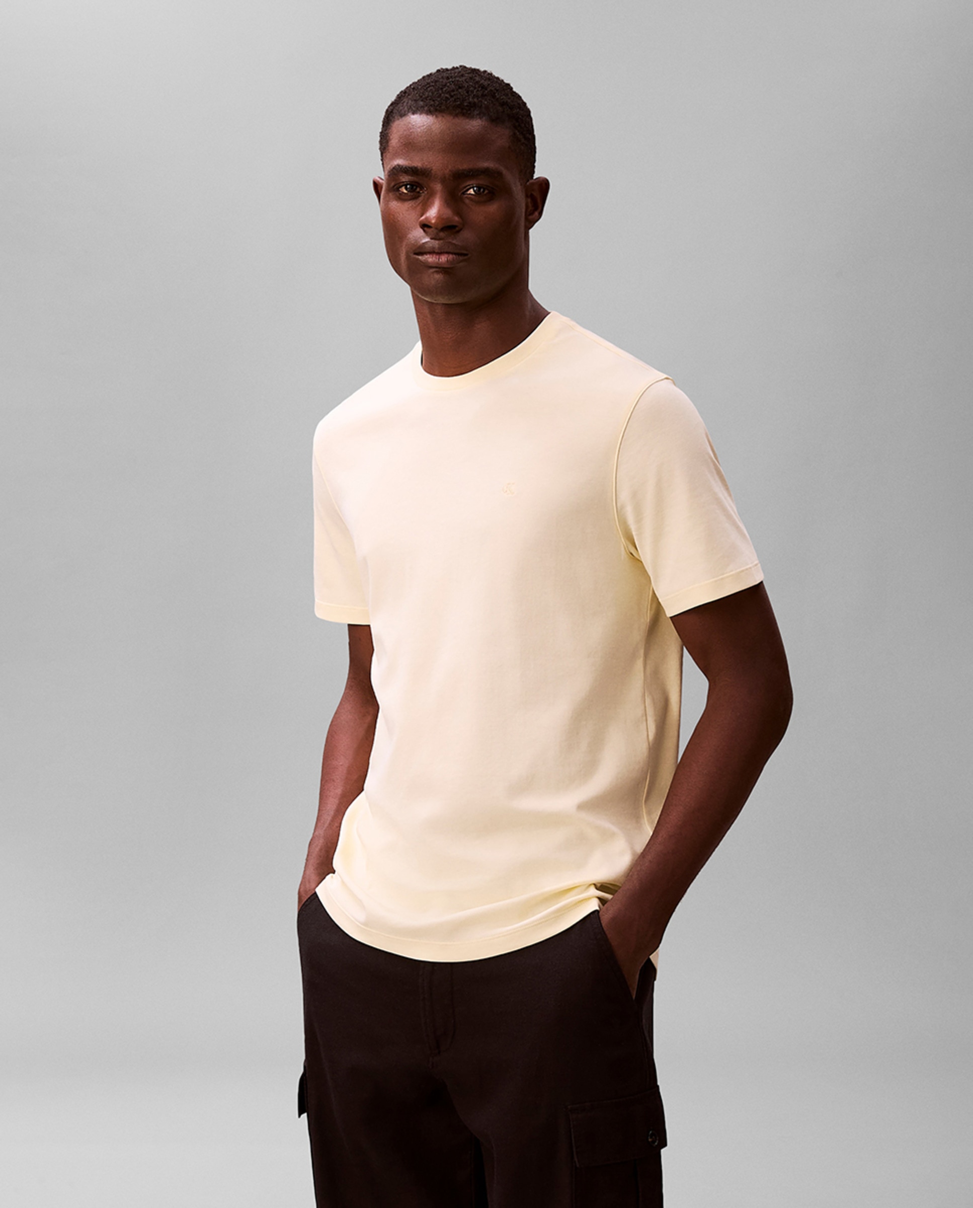 Imagem 0 de T-shirt Supima com Logótipo Bordado